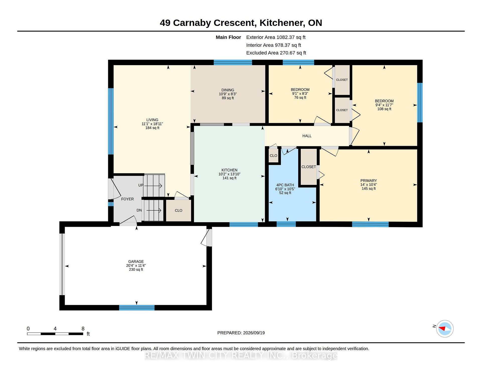 Photo 48 of 49 Carnaby Crescent, Kitchener, Heritage Park - Kitchener — HOMEH