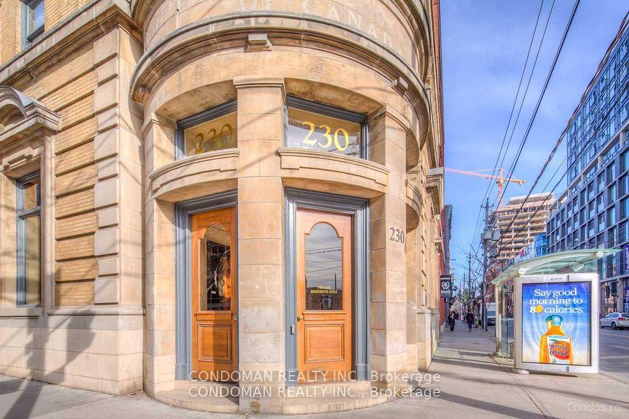 Photo 2 of Unit 909, 230 King Street E, Toronto, Moss Park — HOMEH