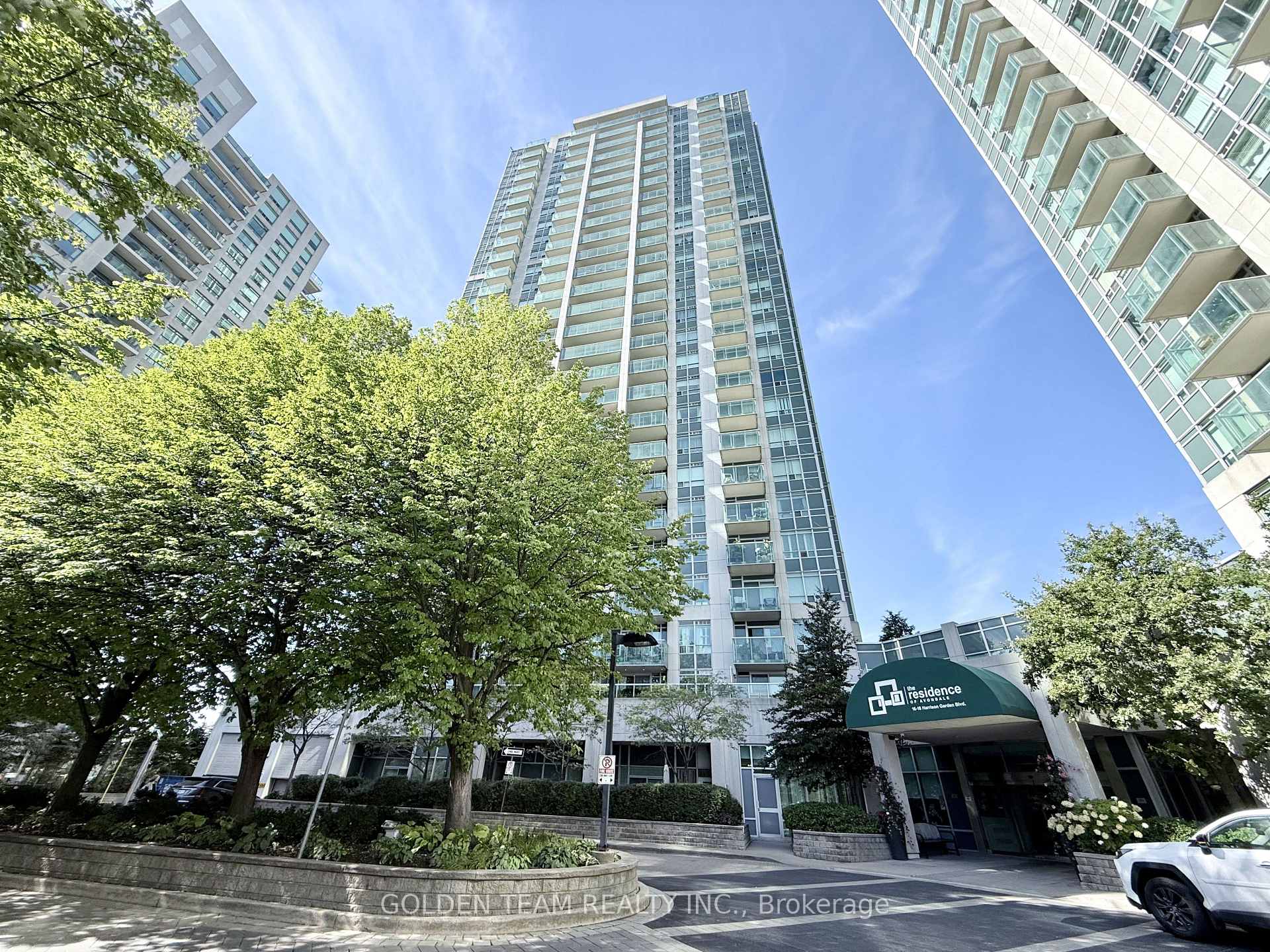 Front of Unit 2203, 18 Harrison Garden Boulevard