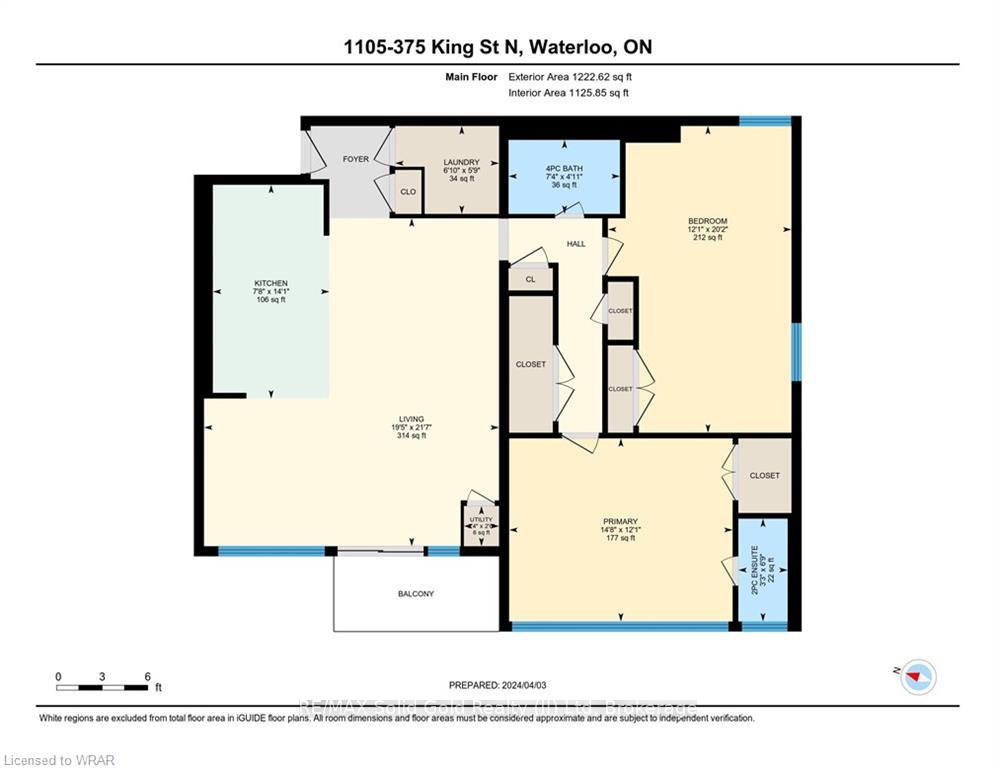 Photo 50 of Unit 1105, 375 King Street N, Waterloo, Lakeshore Village — HOMEH