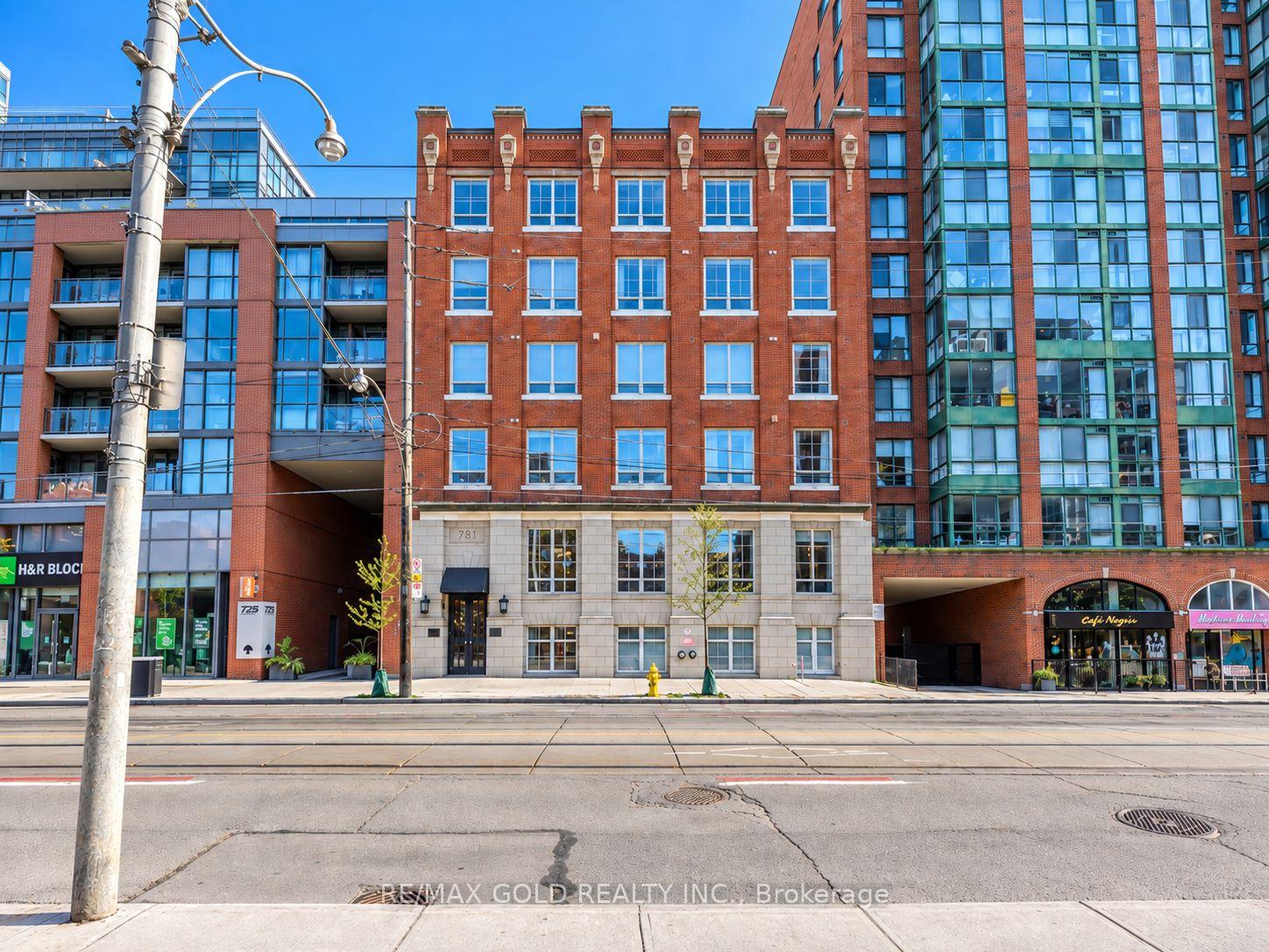 Front of Unit 503, 781 King Street W