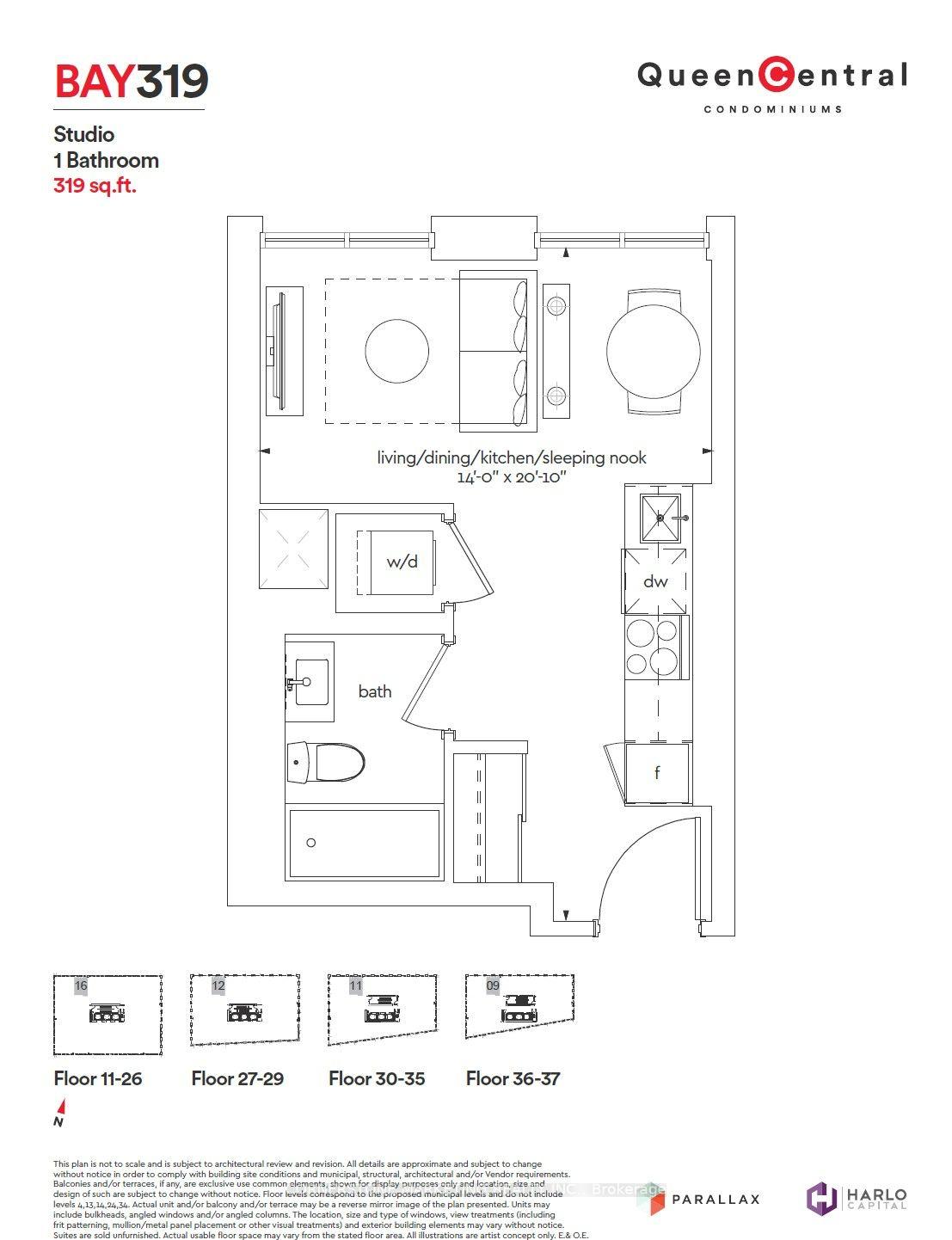 Photo 2 of Unit 2516, 100 Queen Street E, Toronto, Church-Yonge Corridor — HOMEH