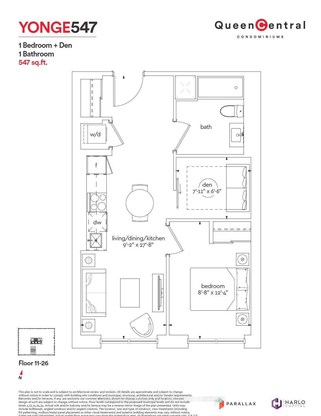 Photo 2 of Unit 1809, 100 Queen Street E, Toronto, Church-Yonge Corridor — HOMEH