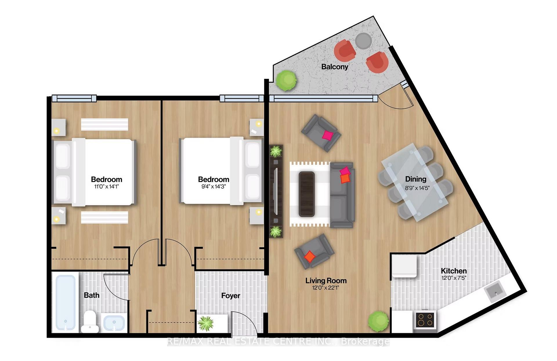 Photo 2 of Unit 2108, 150 Graydon Hall Drive, North York, Parkwoods-Donalda — HOMEH