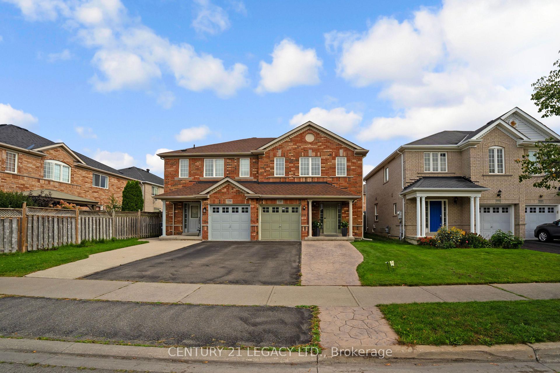Photo 1 of 131 Sugarhill Drive, Brampton, Fletcher's Meadow — HOMEH