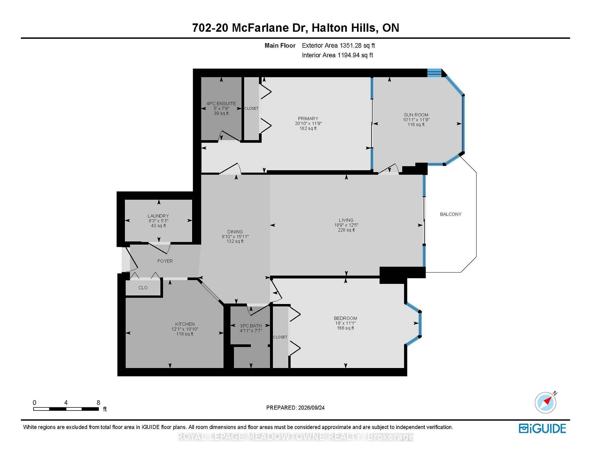 Photo 27 of Unit 702, 20 McFarlane Drive, Halton Hills, Georgetown — HOMEH