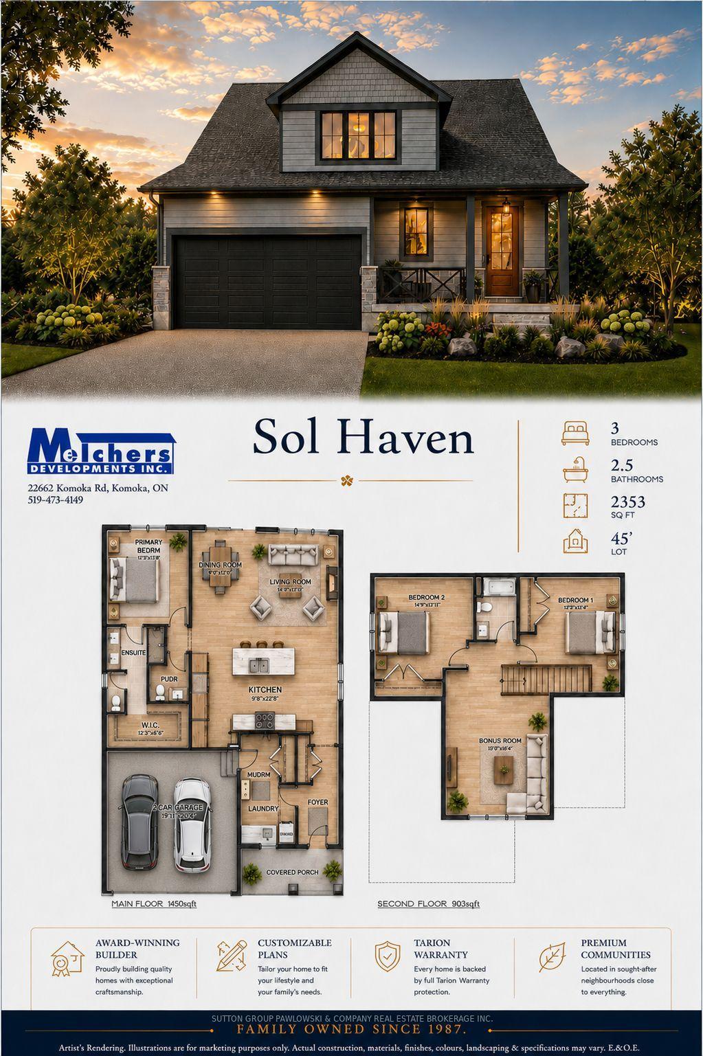 Photo 44 of Unit Lot #29, 95 Dearing Drive, South Huron, Stephen — HOMEH