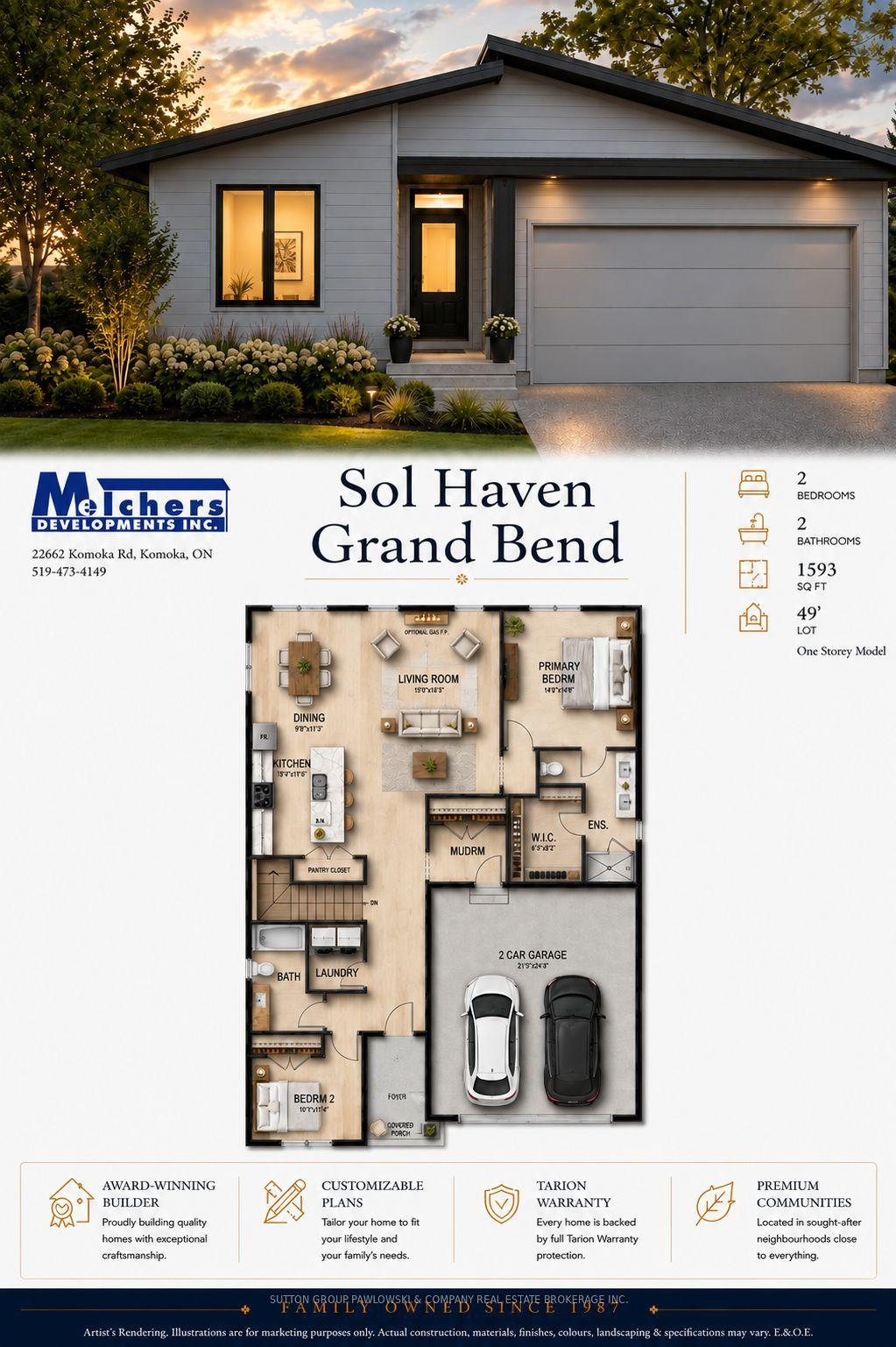 Photo 3 of Unit Lot #25, 87 Dearing Drive, South Huron, Stephen — HOMEH
