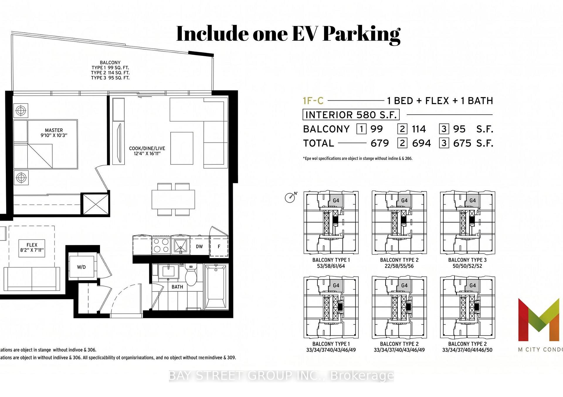 Front of Unit 7404, 448 Burnhamthorpe Road W