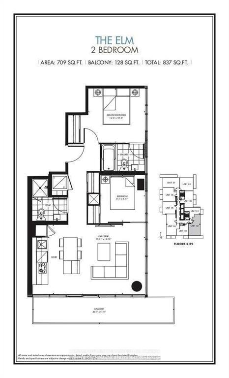Photo 22 of Unit 1202, 75 St Nicholas Street, Toronto, Bay Street Corridor — HOMEH