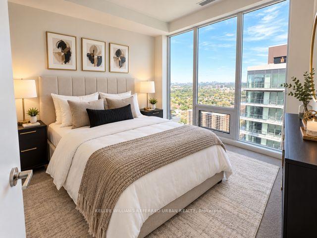 Front of Unit 2705, 400 Eglinton Avenue W
