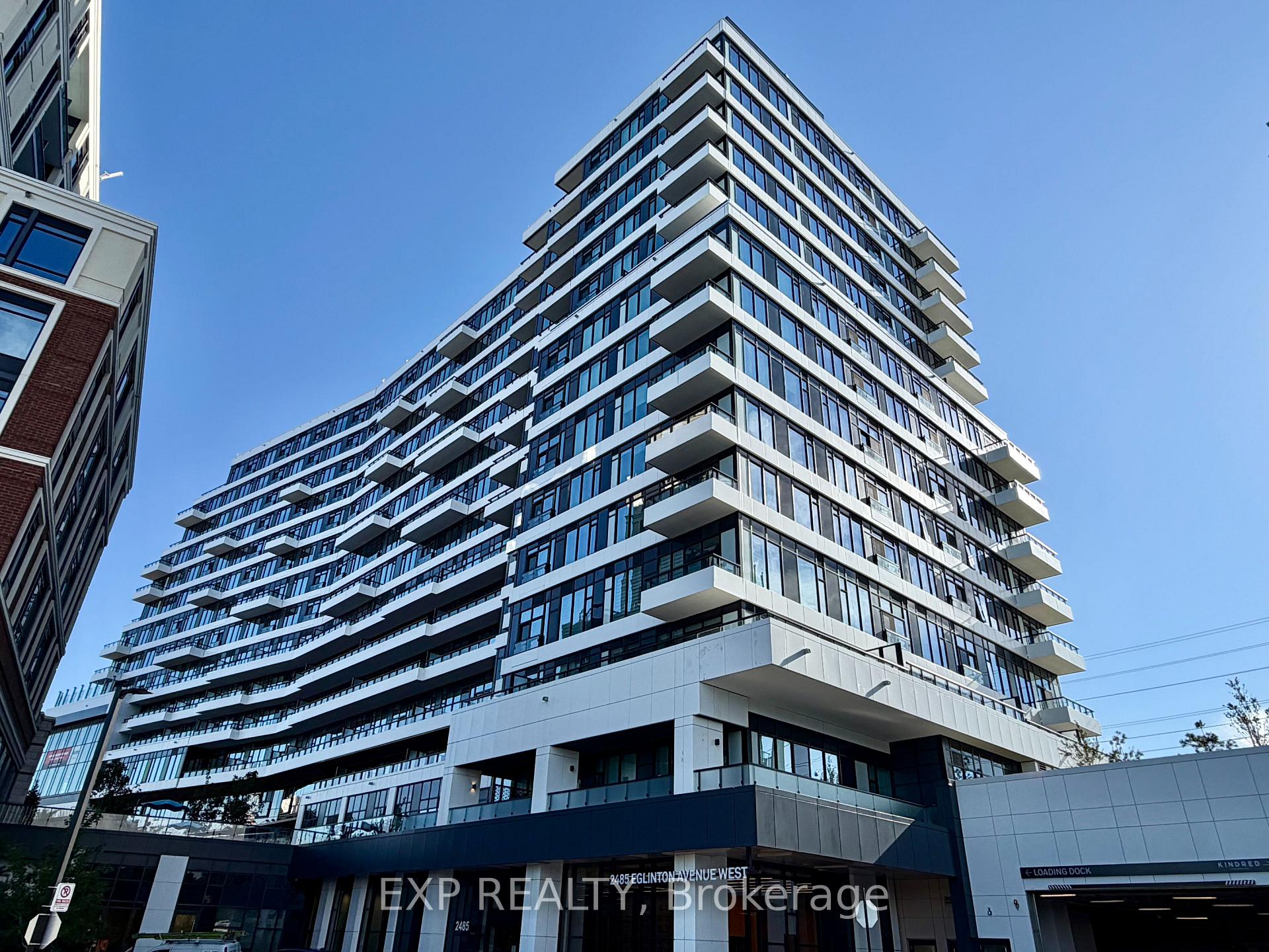 Front of Unit 1513, 2485 Eglinton Avenue W