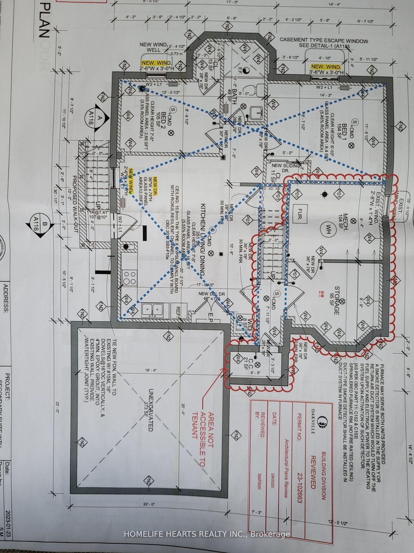 Photo 8 of Unit Bsmt, 1107 Thoresby Drive, Oakville, Clearview — HOMEH