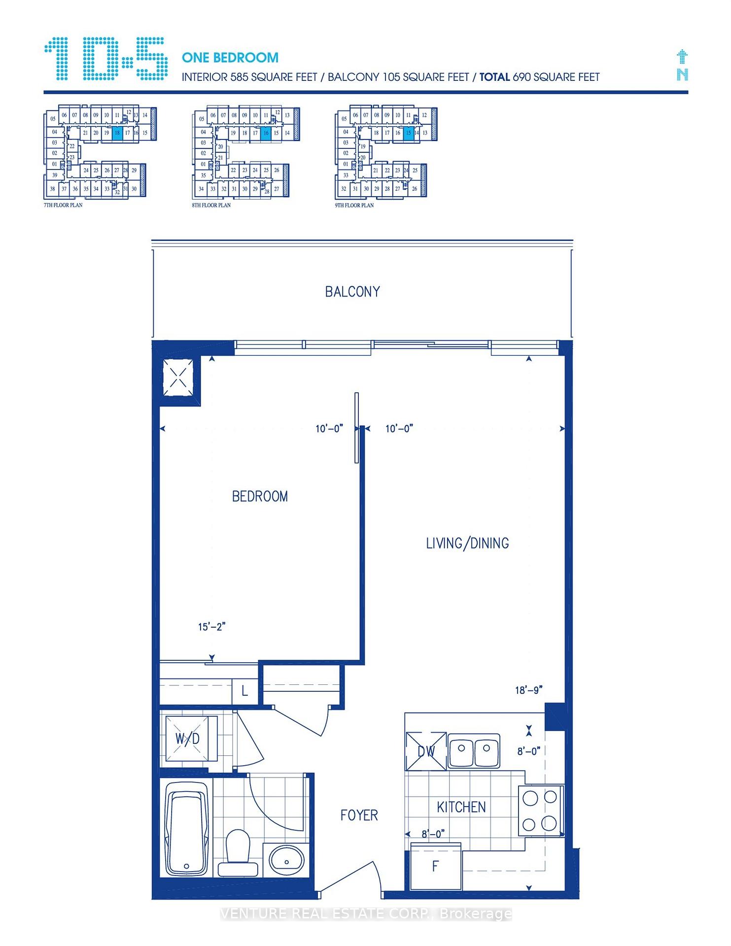 Photo 3 of Unit 718, 15 james finlay Way, North York, Downsview-Roding-CFB — HOMEH