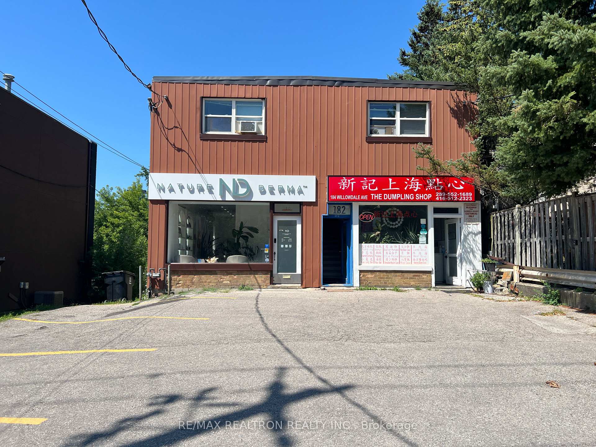 Front of 180-184 Willowdale Avenue