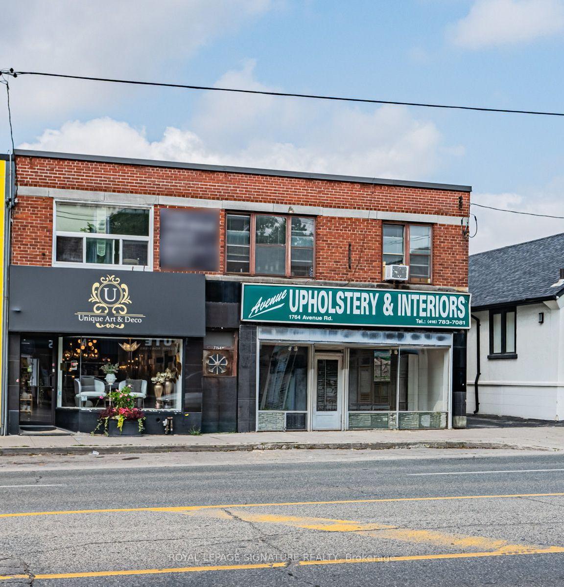 Front of 1762-1764 Avenue Road