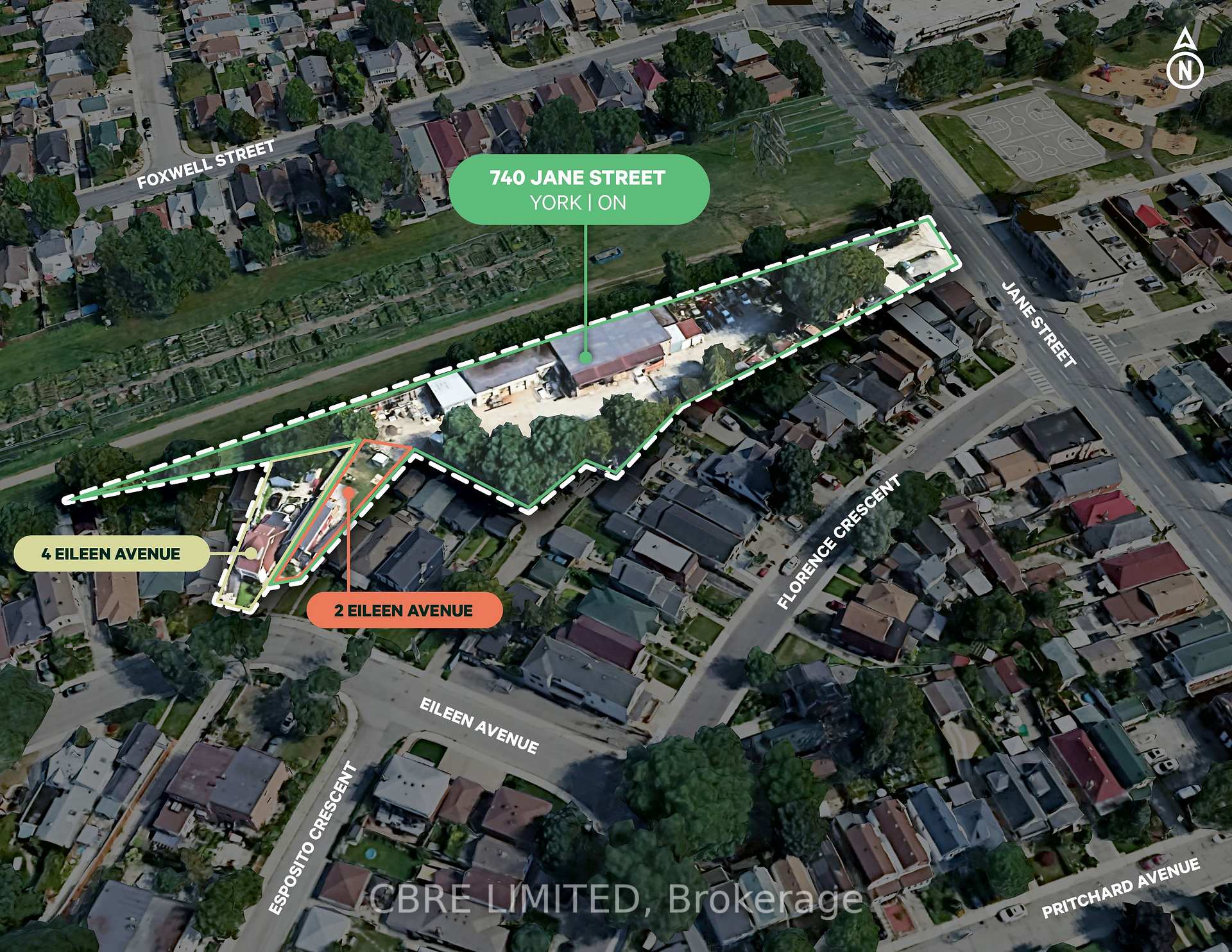 Photo 1 of 740 Jane St and 2-4 Eileen Avenue, Toronto, Rockcliffe-Smythe — HOMEH