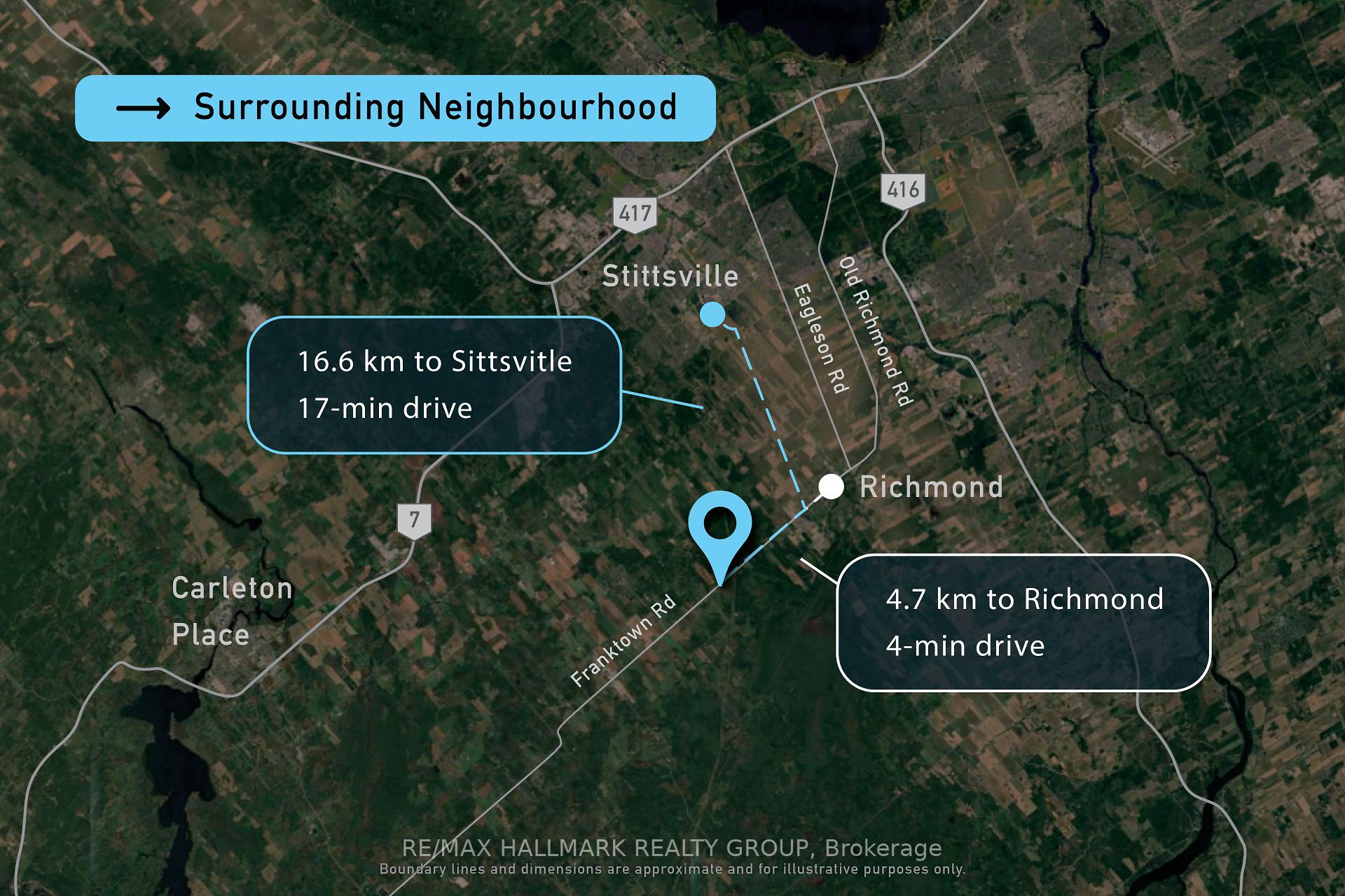 Photo 7 of 7232 Franktown Road, Ottawa, Goulbourn Twp From Franktown Rd/South To Rideau — HOMEH