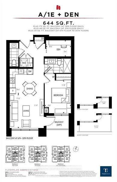 Photo 28 of Unit 2308, 12 Gandhi Lane, Markham, Commerce Valley — HOMEH