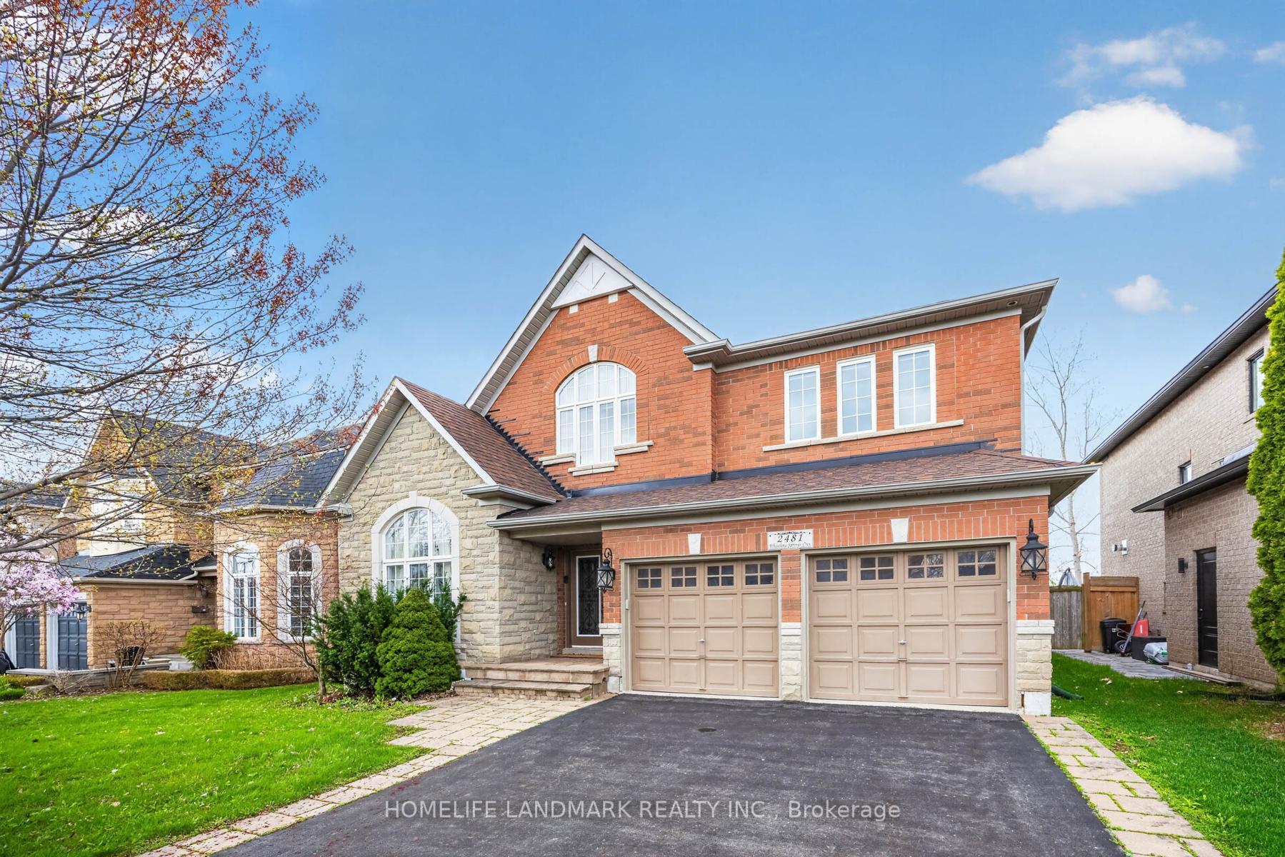Front of 2481 Whistling Springs Crescent
