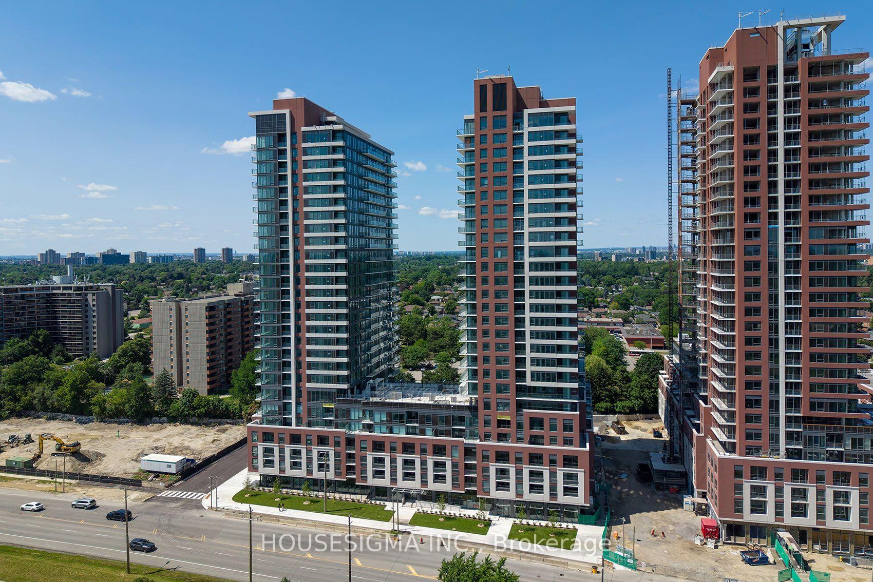 Front of Unit 1105, 4010 Eglinton Avenue W