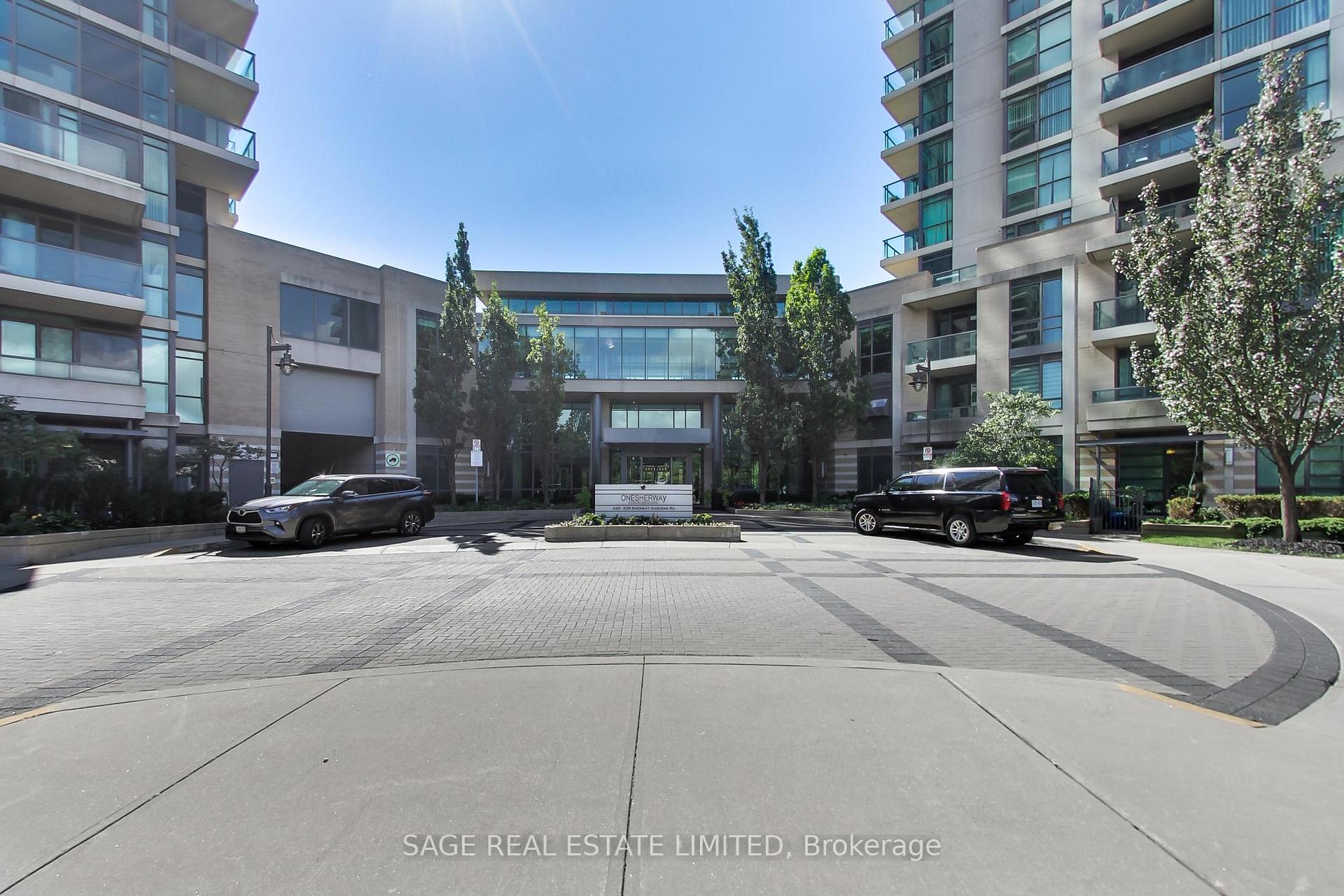 Front of Unit 1801, 235 Sherway Gardens Road