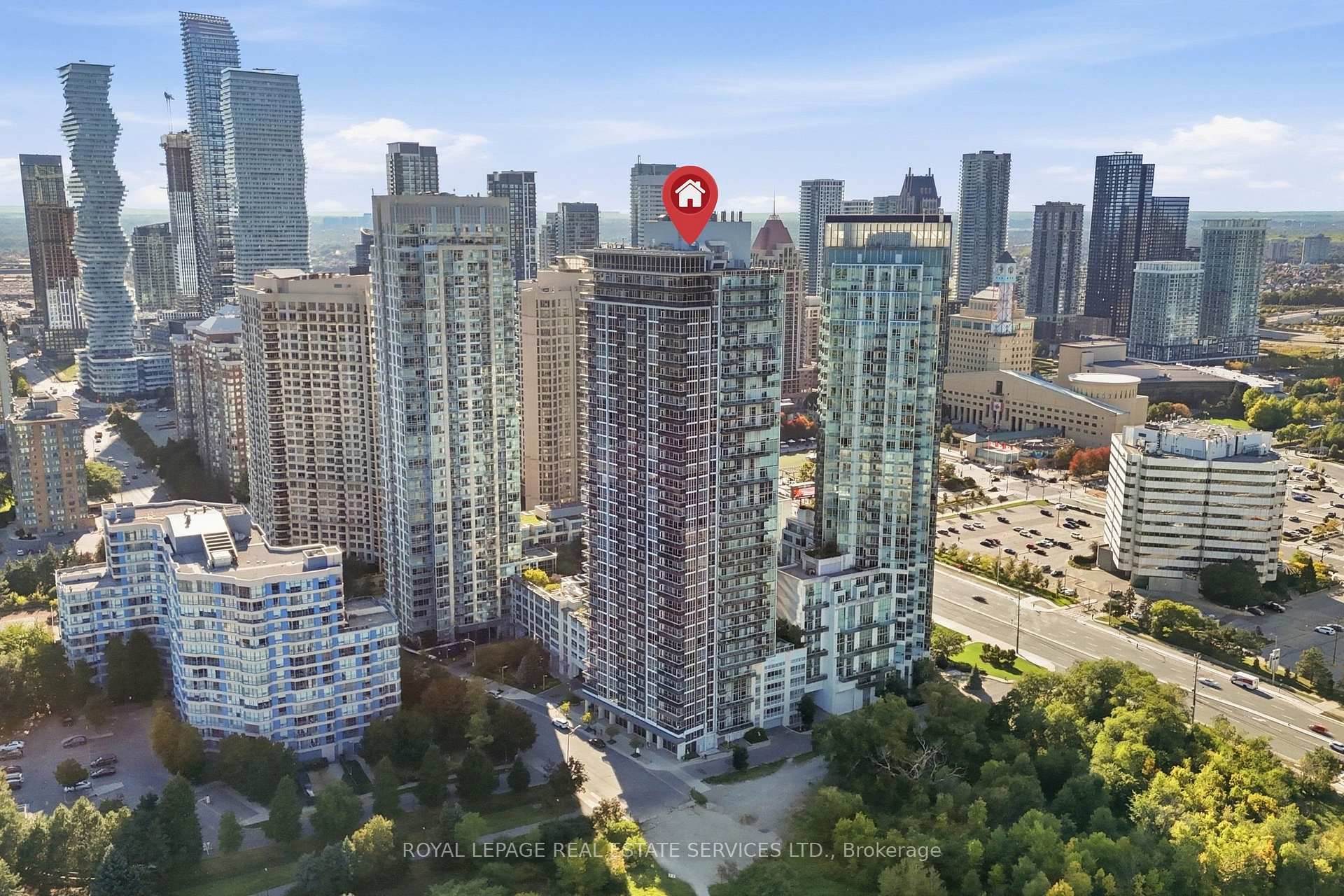 Photo 2 of Unit 1504, 223 Webb Drive, Mississauga, City Centre — HOMEH