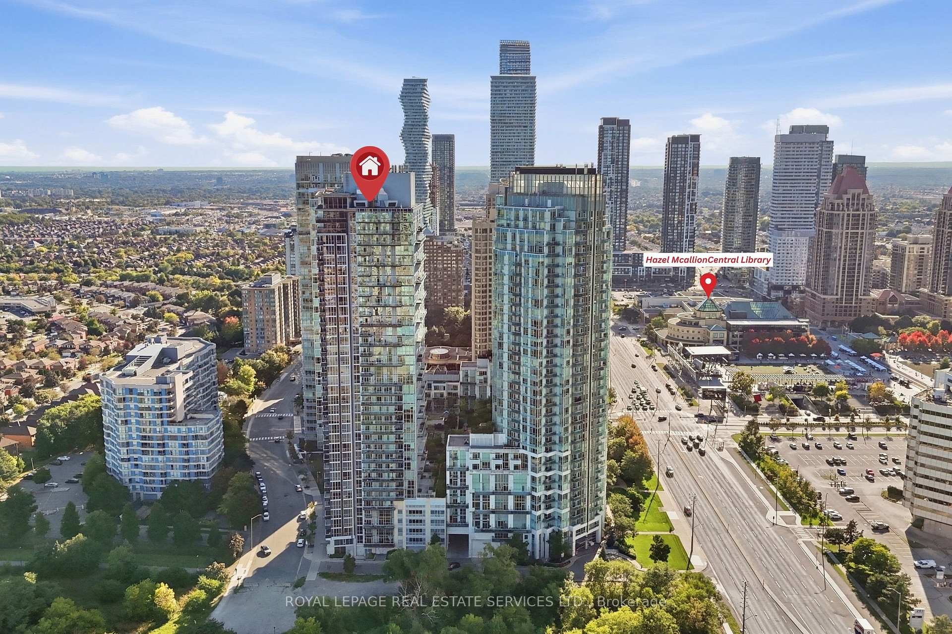 Photo 16 of Unit 1504, 223 Webb Drive, Mississauga, City Centre — HOMEH