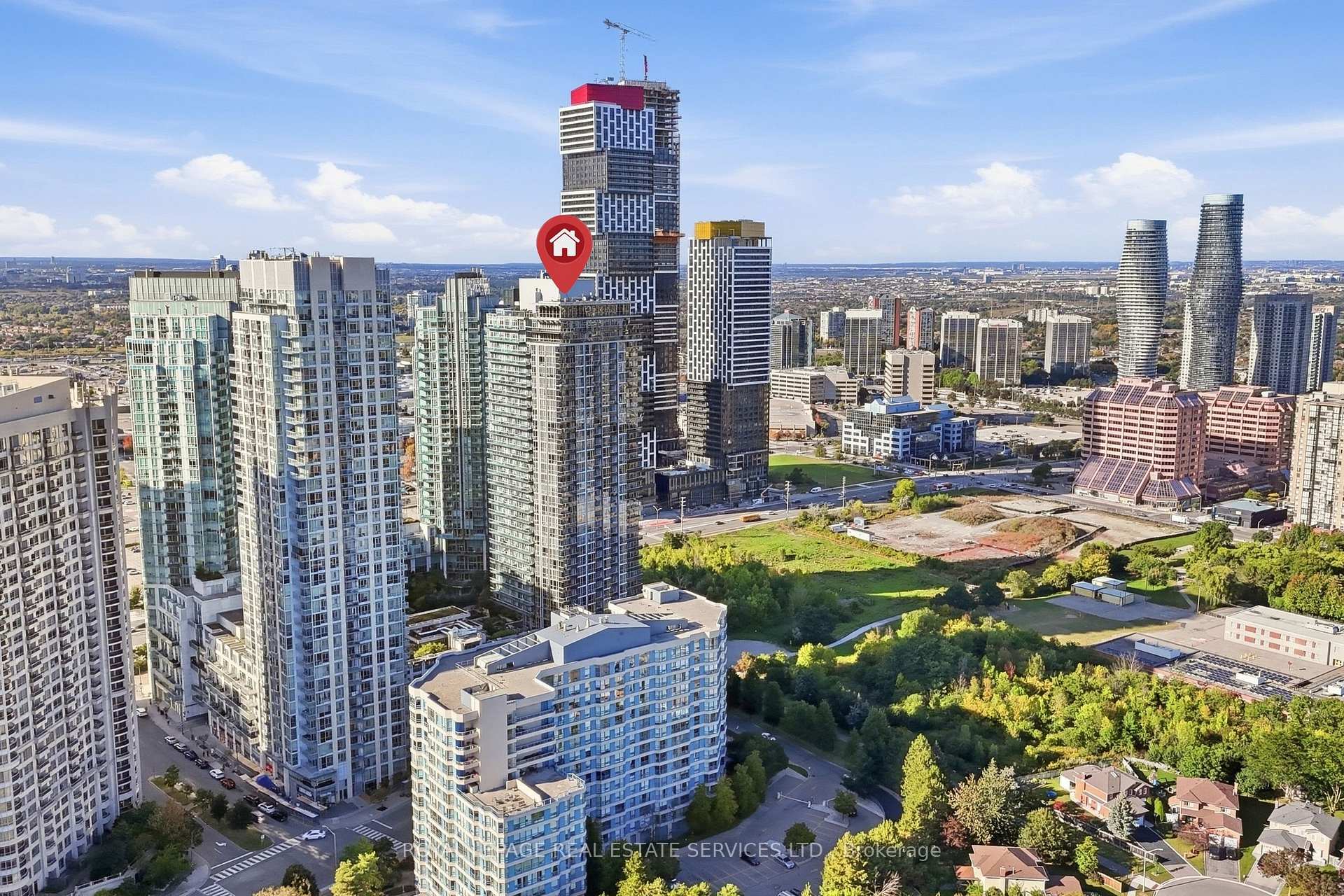 Photo 9 of Unit 1504, 223 Webb Drive, Mississauga, City Centre — HOMEH