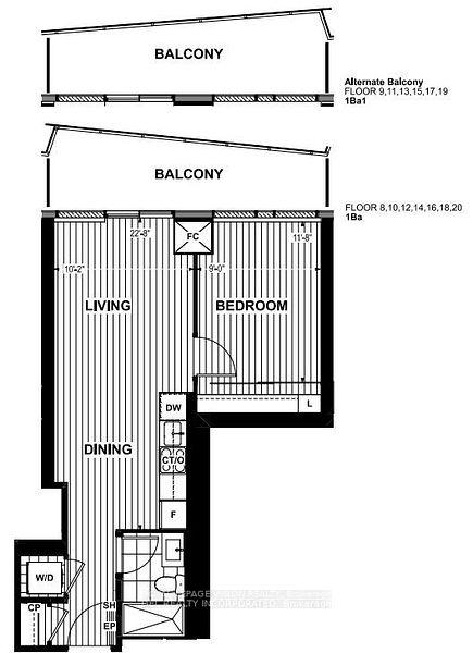 Photo 8 of Unit 1807, 480 Front Street W, Toronto, Waterfront Communities — HOMEH
