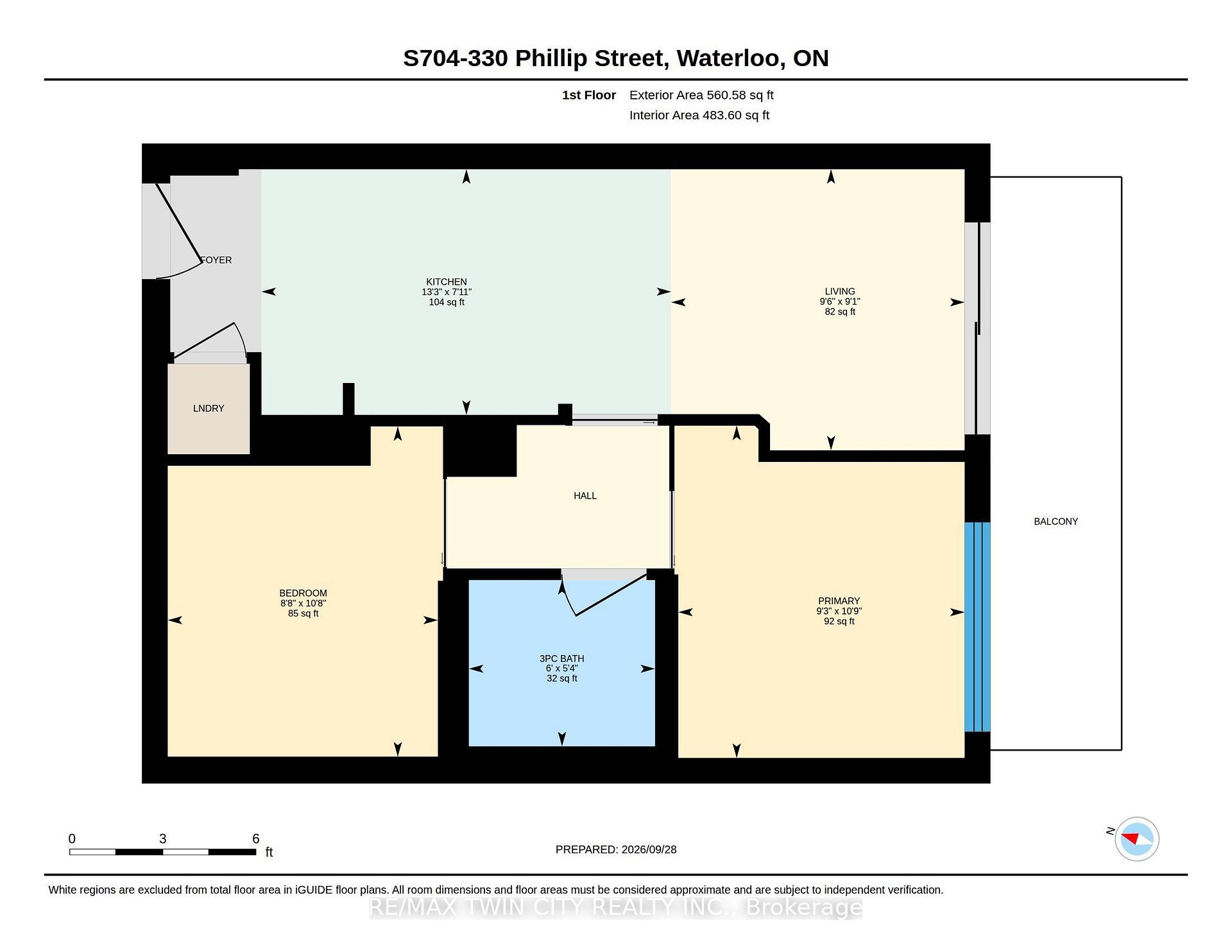 Photo 24 of Unit S704, 330 Phillip Street, Waterloo, Downtown Waterloo — HOMEH