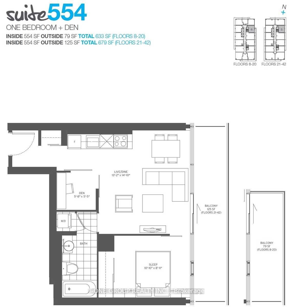 Photo 2 of Unit 2605, 161 Roehampton Avenue, Toronto, Mount Pleasant West — HOMEH
