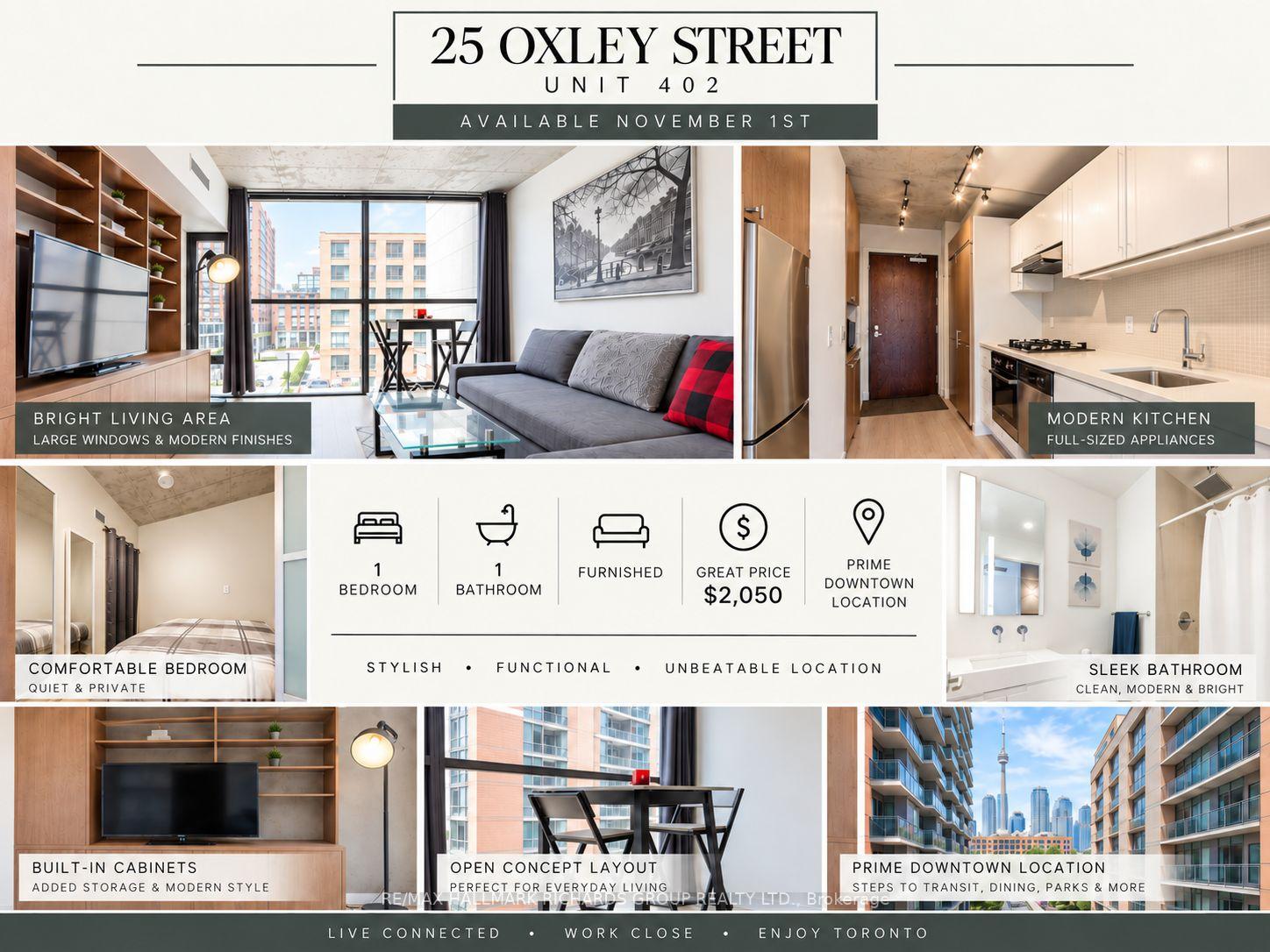 Photo 1 of Unit 402, 25 Oxley Street, Toronto, Waterfront Communities — HOMEH