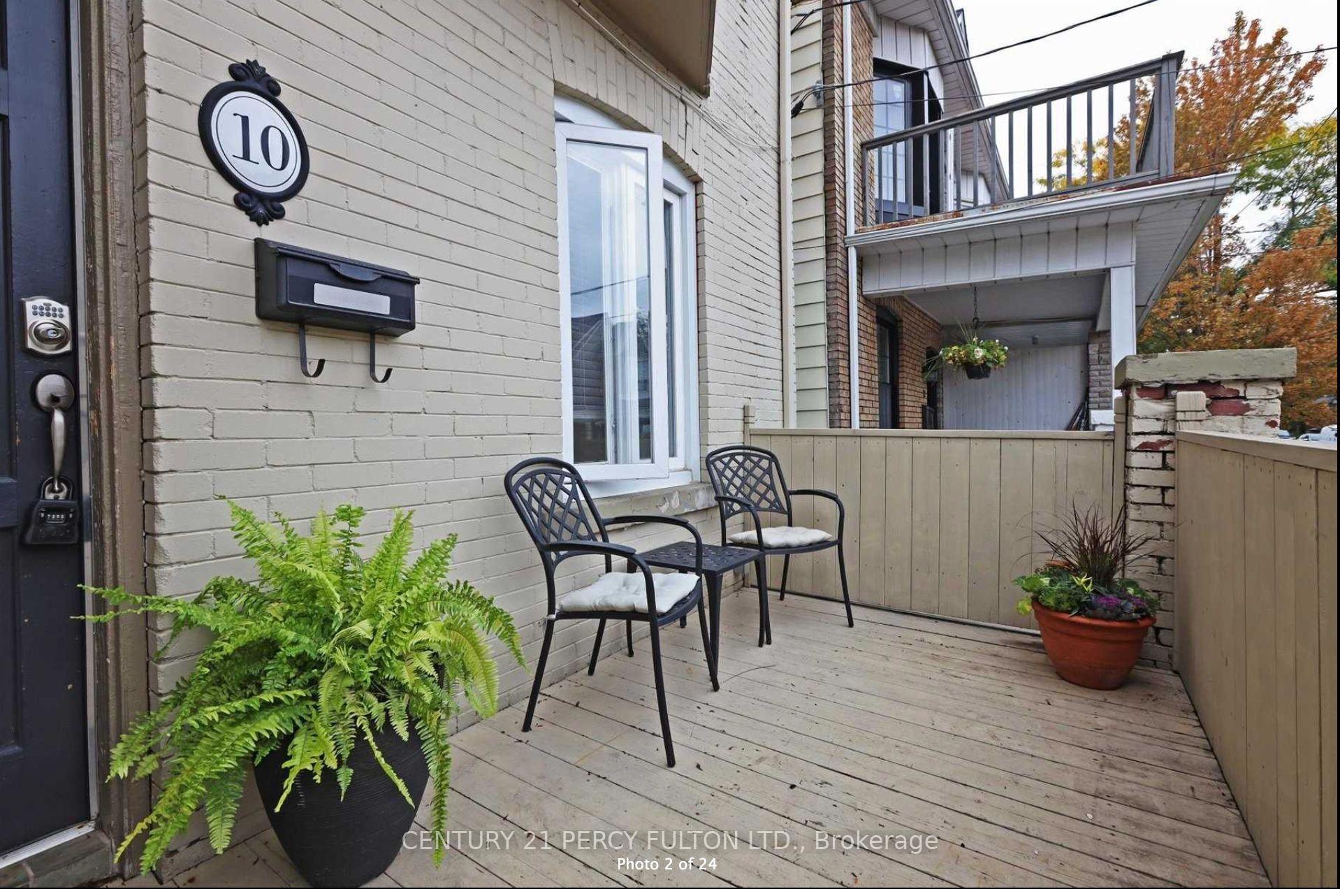 Photo 16 of Unit Upper, 10 Muriel Avenue, Toronto, Danforth — HOMEH