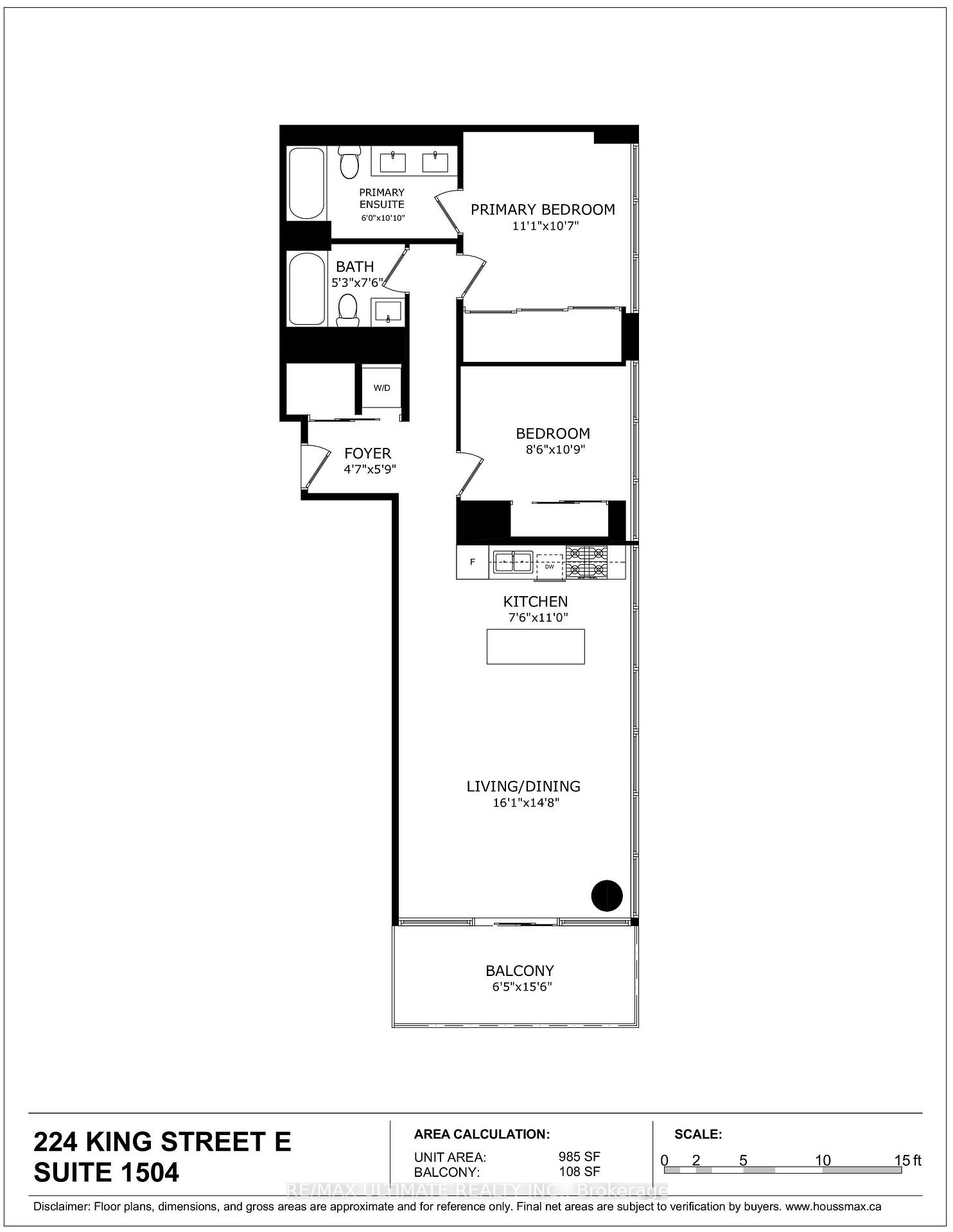 Photo 26 of Unit 1504, 224 King Street W, Toronto, Waterfront Communities — HOMEH