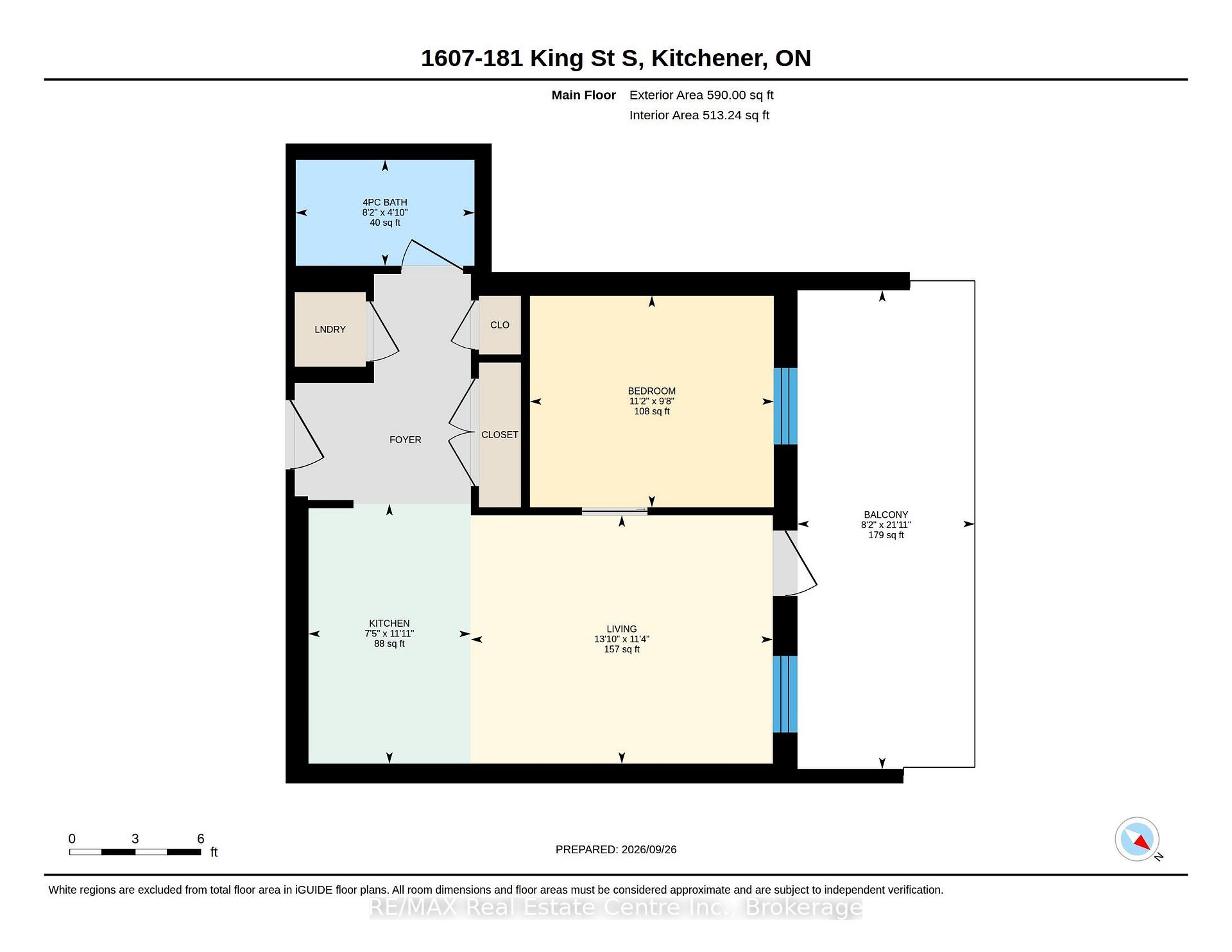 Photo 34 of Unit 1607, 181 King Street S, Waterloo, Uptown West — HOMEH