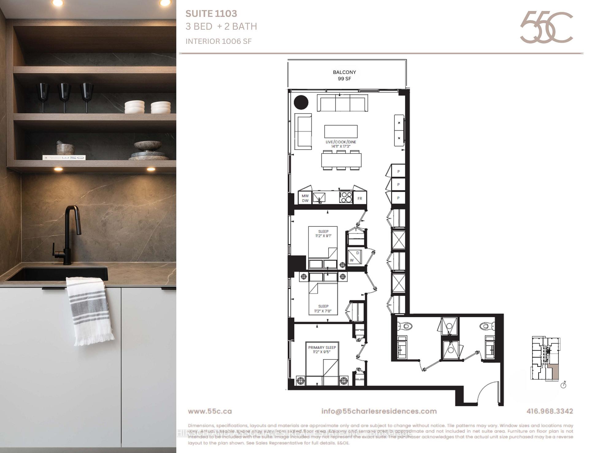 Photo 32 of Unit 1103, 55 Charles Street E, Toronto, Church-Yonge Corridor — HOMEH