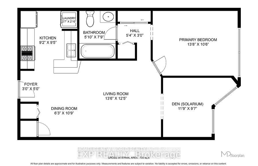 Photo 1 of Unit 617, 1001 bay Street, Toronto, Bay Street Corridor — HOMEH