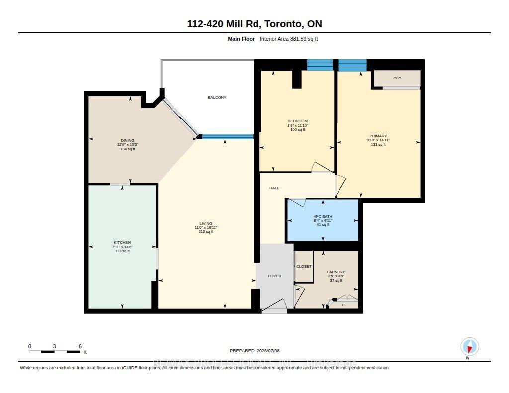 Photo 20 of Unit 112, 420 Mill Road, Etobicoke, Eringate-Centennial-West Deane — HOMEH