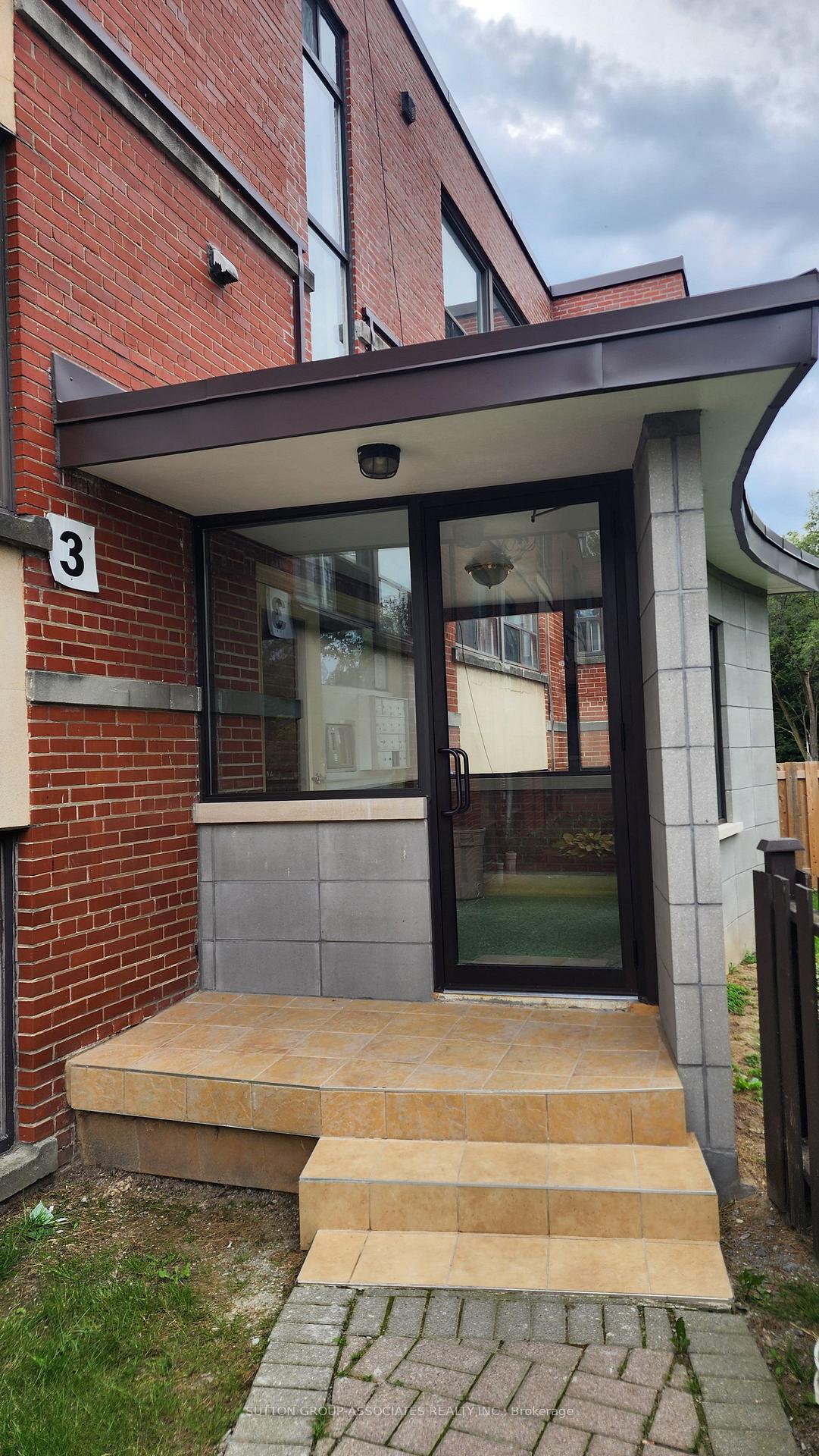 Front of Unit 102, 3 Greenbrook Drive