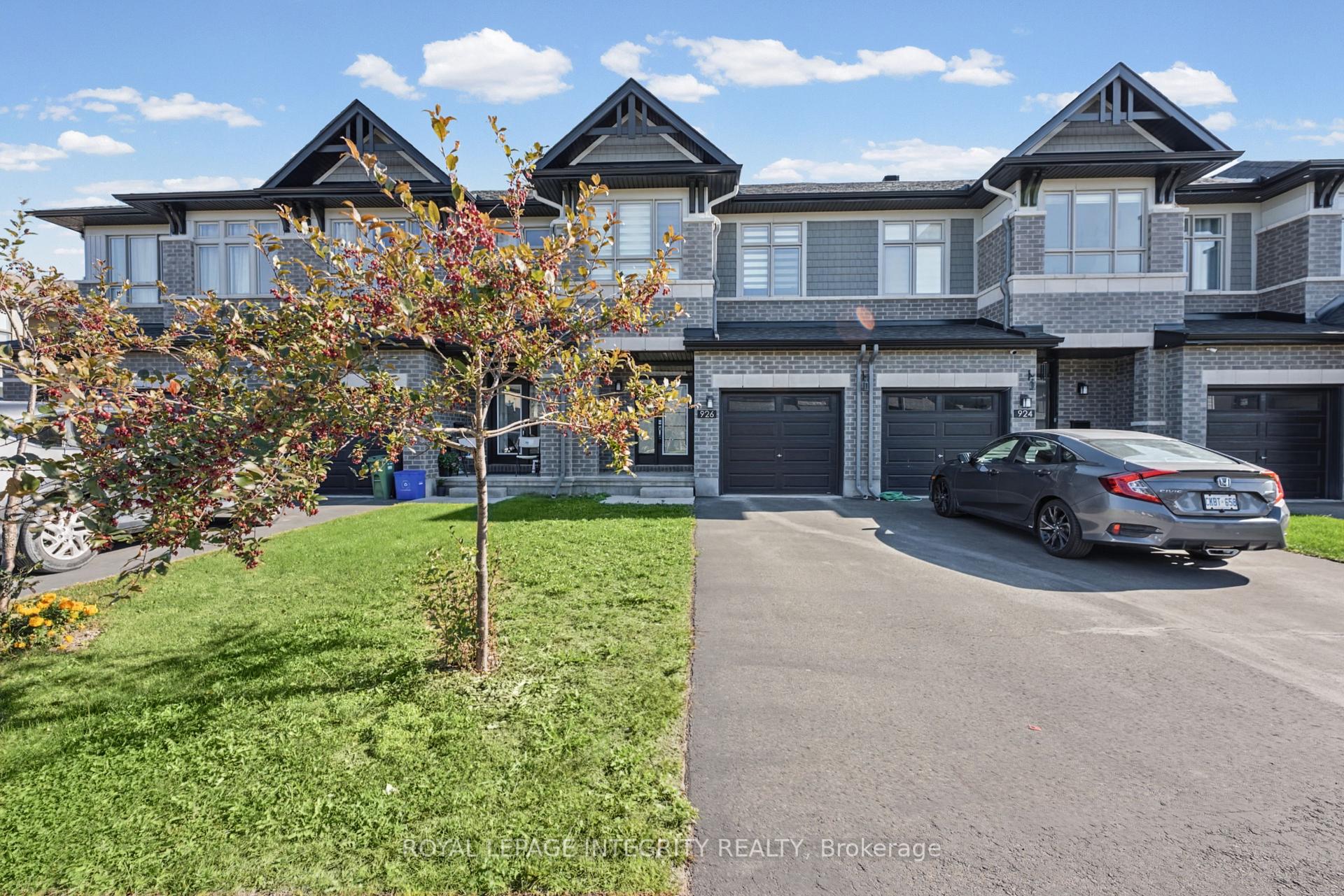 Photo 1 of 926 Omagaki Way, Ottawa, Blossom Park/Kemp Park/Findlay Creek — HOMEH