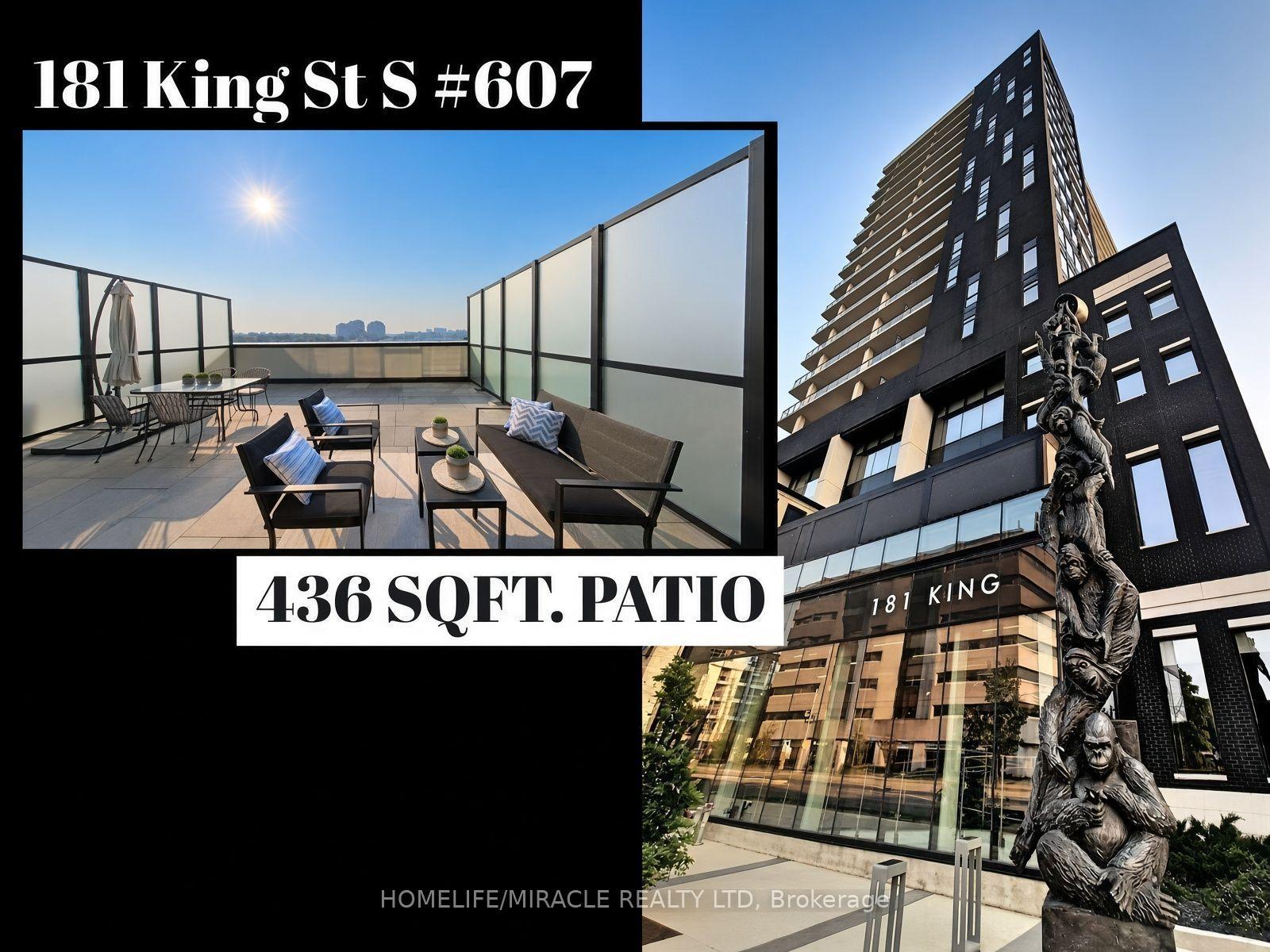 Photo 2 of Unit 607, 181 King Street S, Waterloo, Uptown West — HOMEH