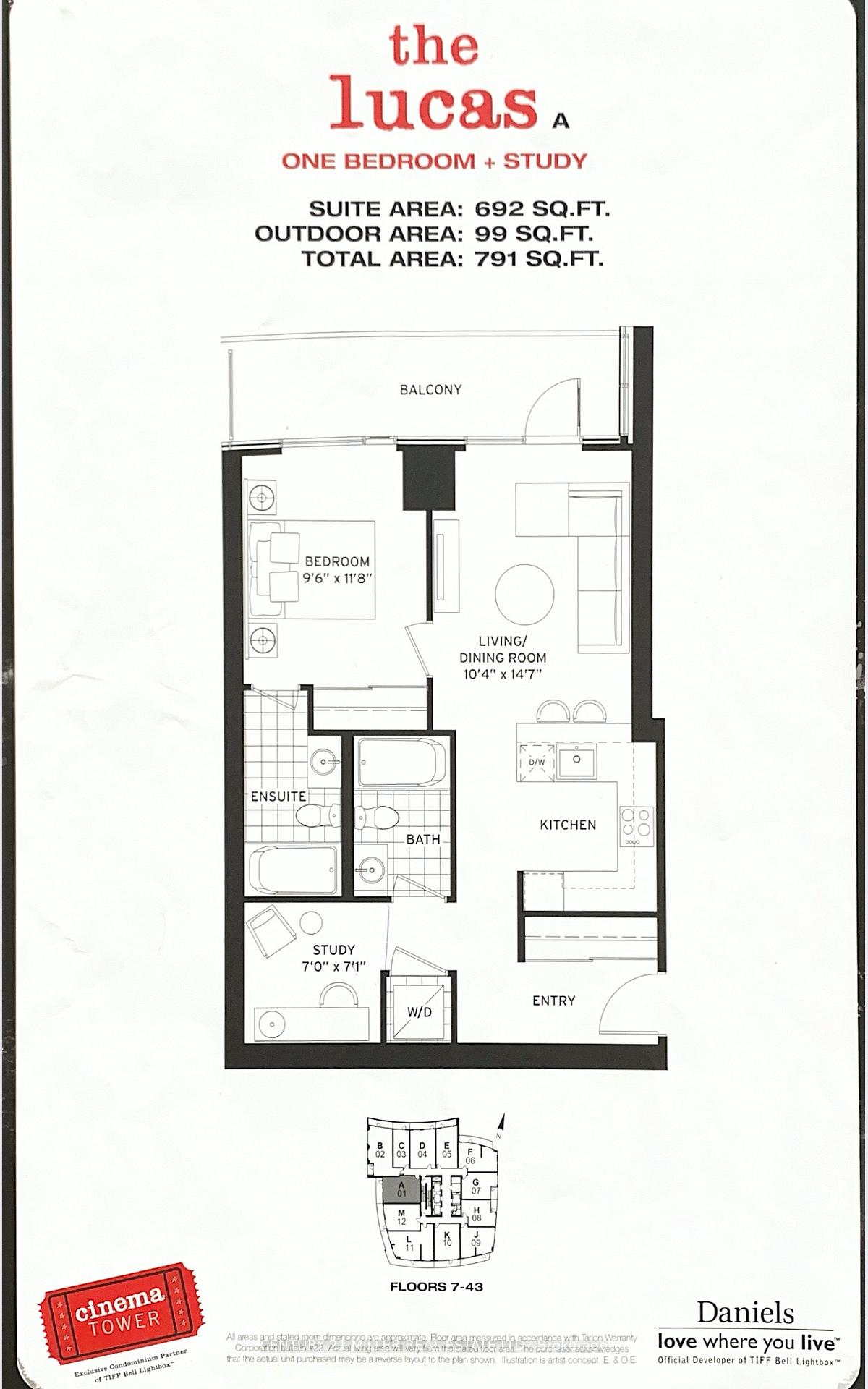 Photo 38 of Unit 3701, 21 Widmer Street, Toronto, Waterfront Communities — HOMEH