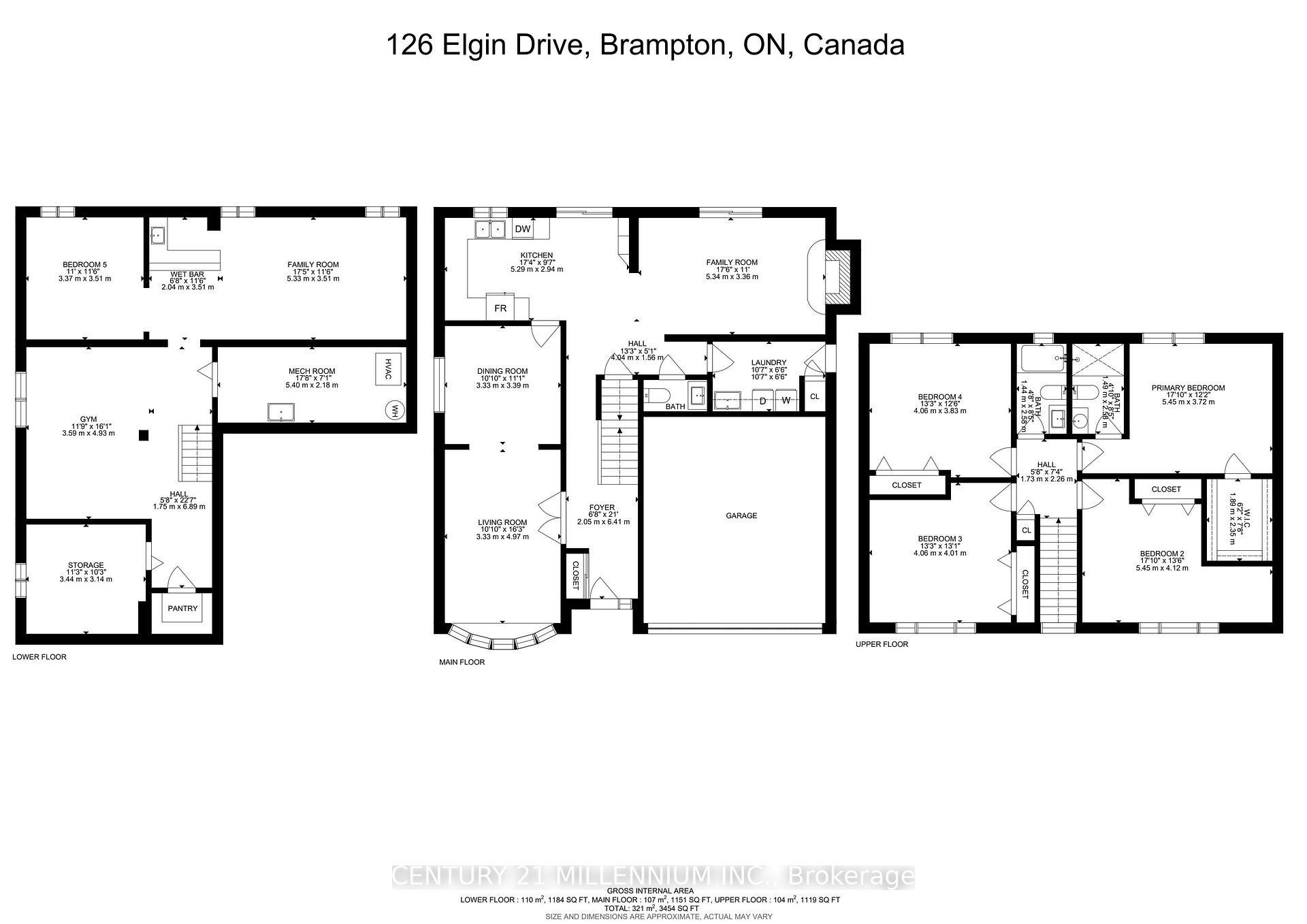 Photo 50 of 126 Elgin Drive, Brampton, Brampton South — HOMEH