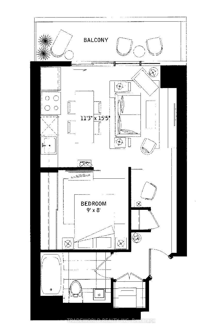 Photo 2 of Unit 1206, 55 Bremner Boulevard, Toronto, Waterfront Communities — HOMEH