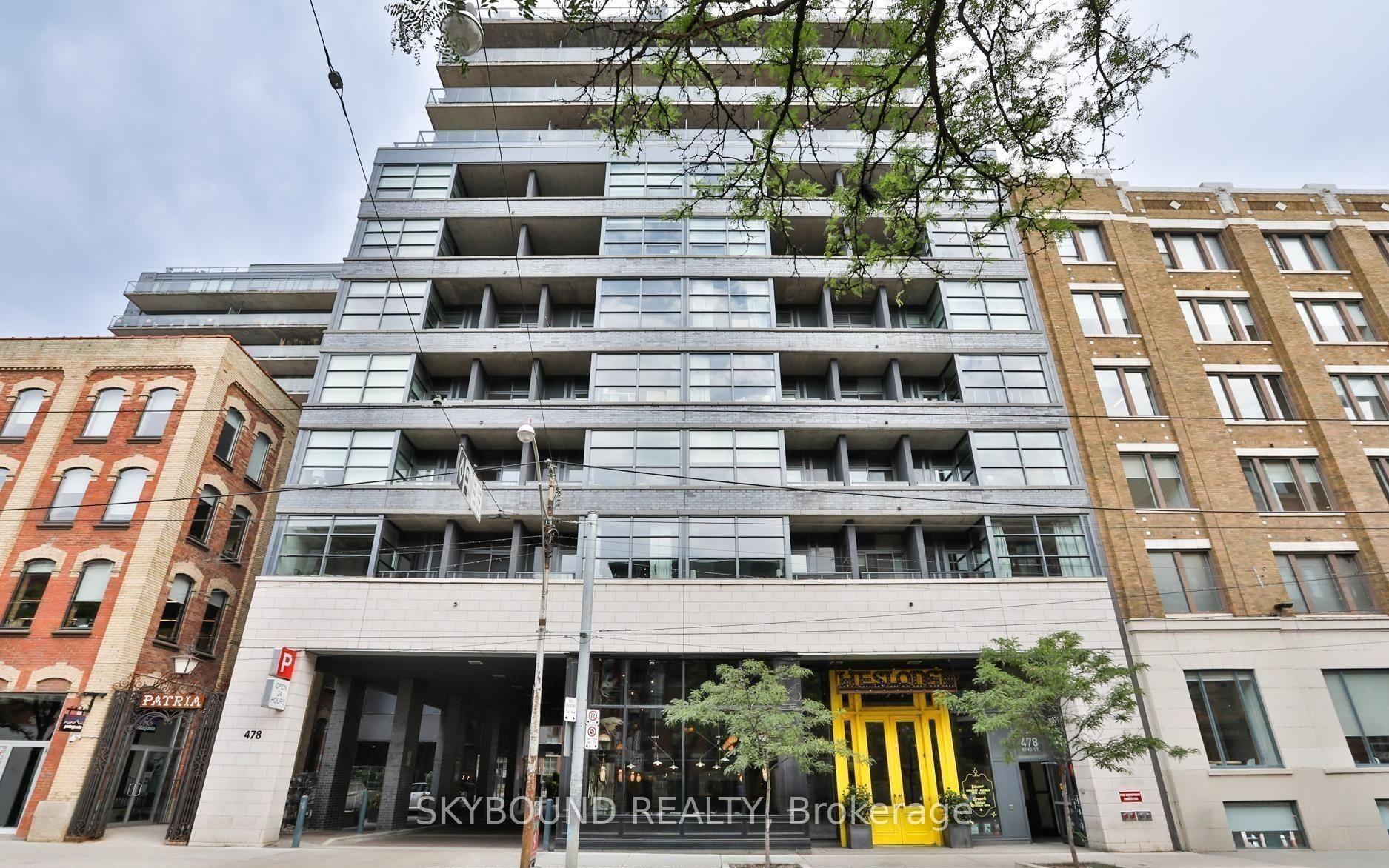 Front of Unit 1116, 478 King Street W