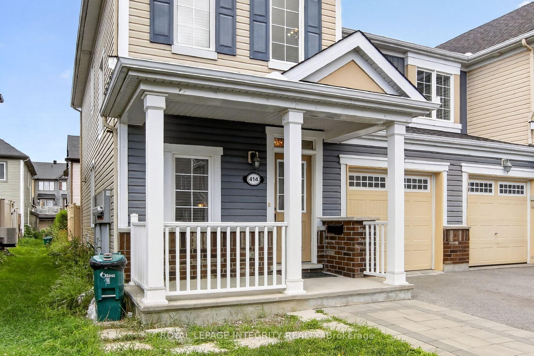 Photo 2 of 414 Meadowhawk Crescent, Ottawa, Barrhaven - Half Moon Bay — HOMEH
