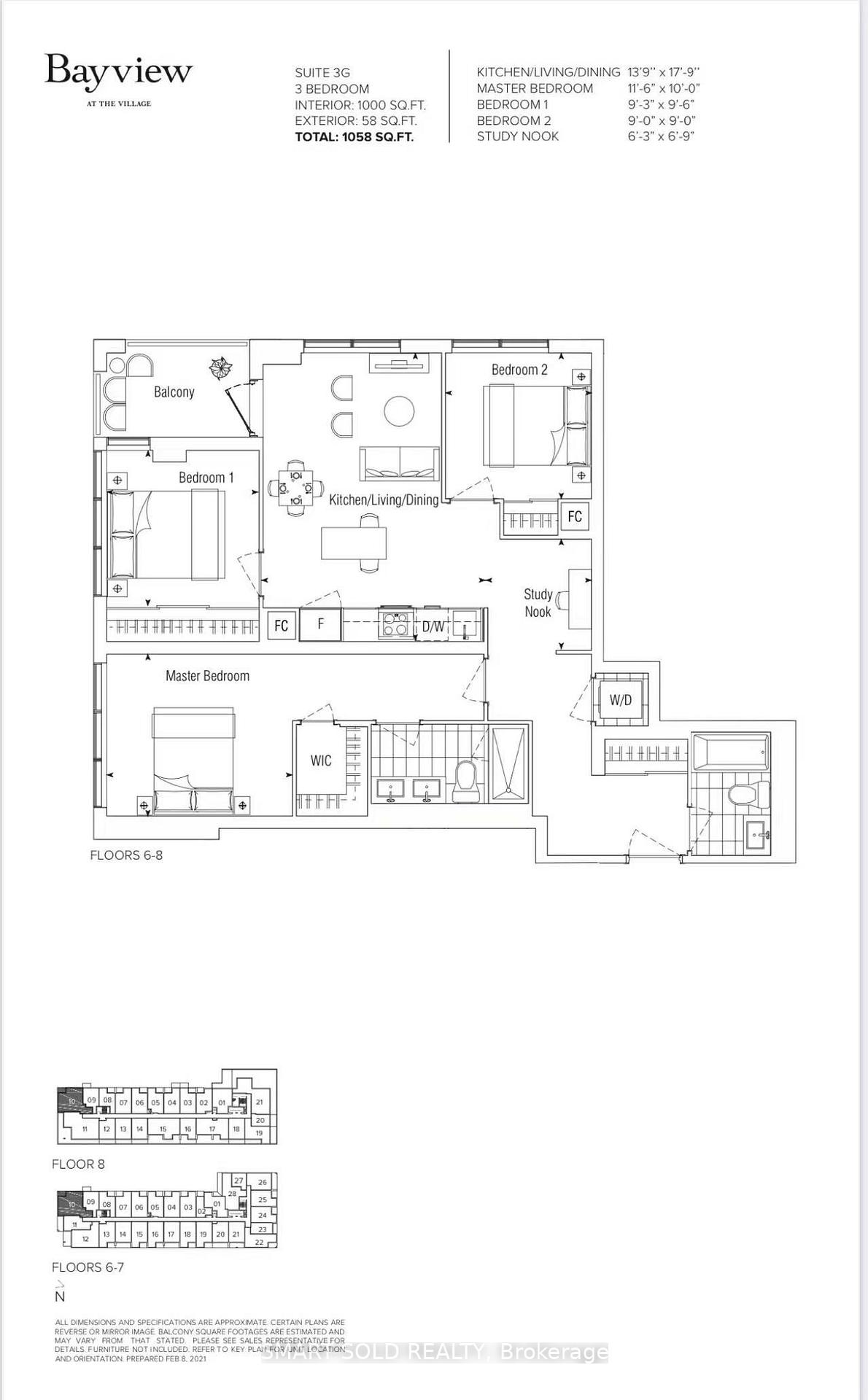 Photo 2 of Unit 610, 6 Greenbriar Road E, North York, Bayview Village — HOMEH