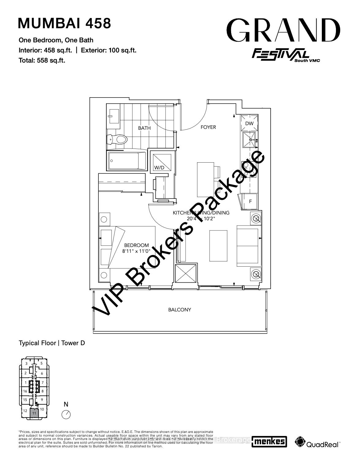 Photo 21 of Unit 811, 28 Interchange Way, Vaughan, Vaughan Corporate Centre — HOMEH