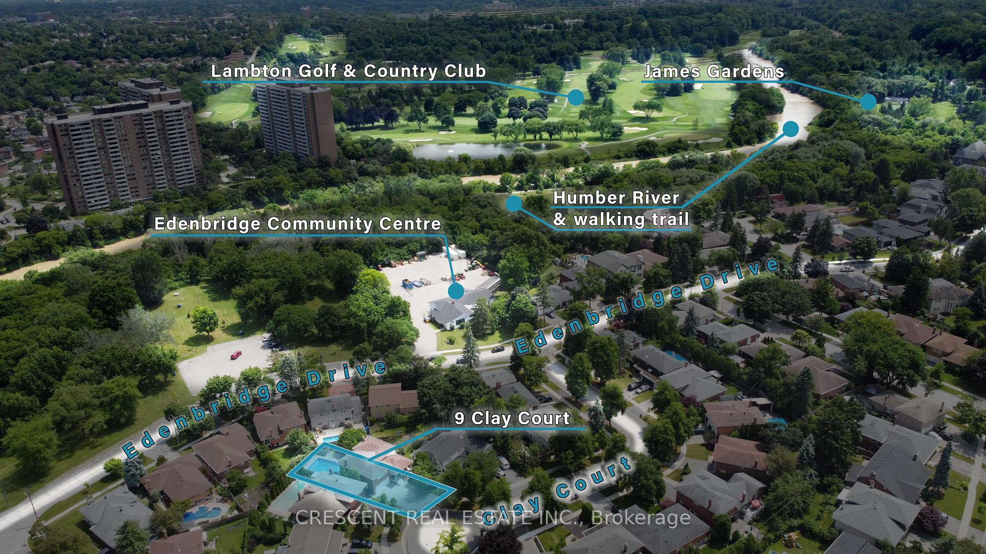 Photo 43 of 9 Clay Court, Etobicoke, Edenbridge-Humber Valley — HOMEH
